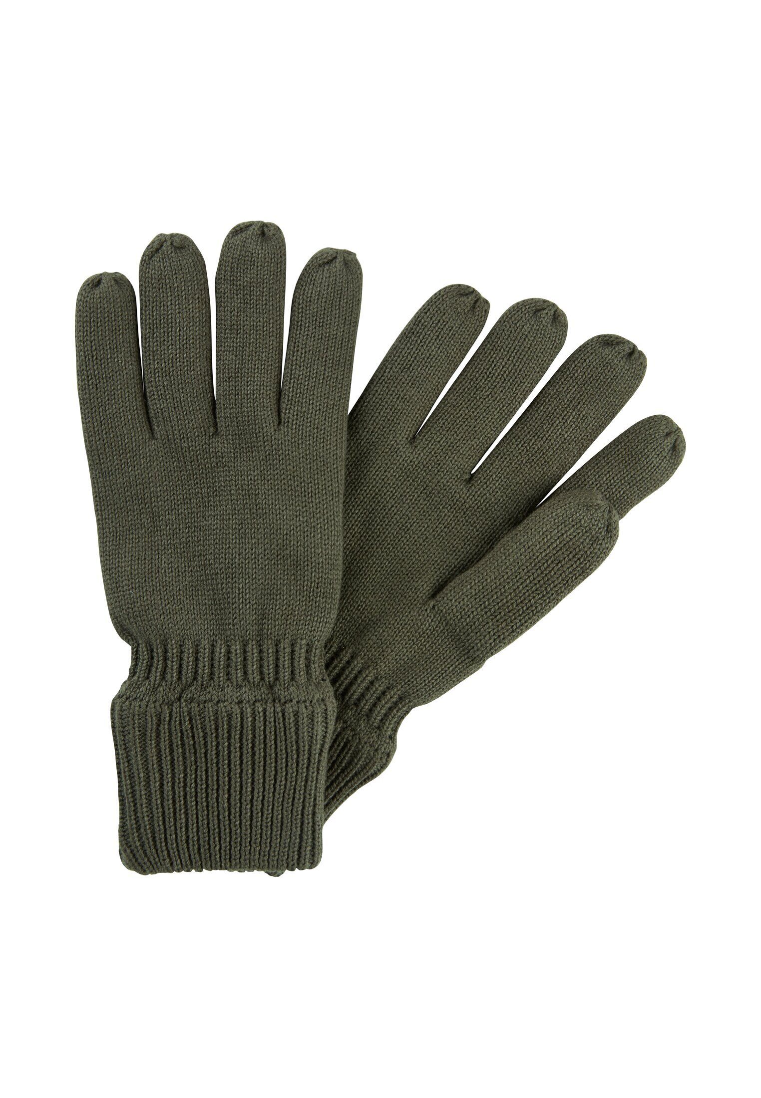 camel active Strickhandschuhe aus reiner Baumwolle günstig online kaufen