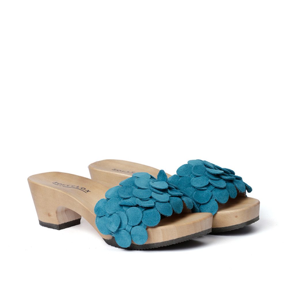 Softclox KAMILLA Kaschmir pacificgreen (hazelnut) Pantolette günstig online kaufen