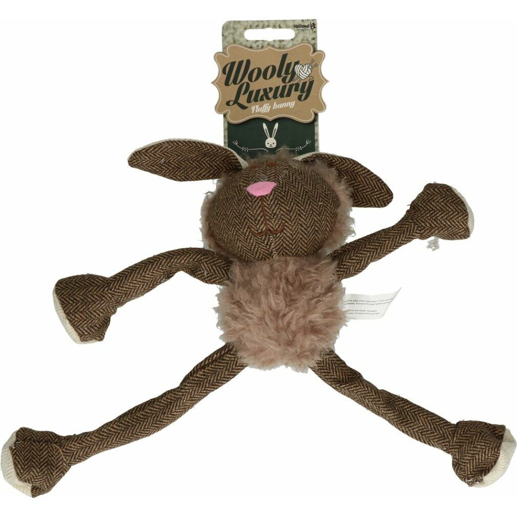 Kaninchen Luxury Wooly Holland Tierball Fluffy Care Braun Animal
