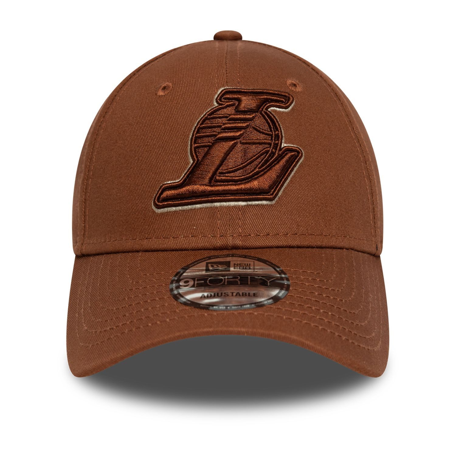 New Era Baseball Cap 9Forty Strapback OUTLINE Los Angeles Lakers
