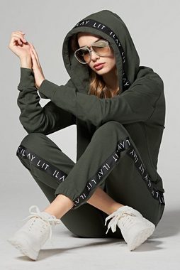 ILAY Lit Hoodie Holy Hoodie Olive