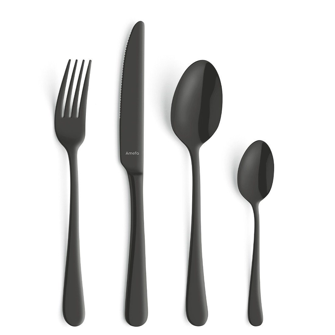 Amefa Besteck-Set AUSTIN - modernes Besteck für jeden Tag (32-tlg), 8 Personen, Edelstahl 18/0, pflegeleicht und langlebig