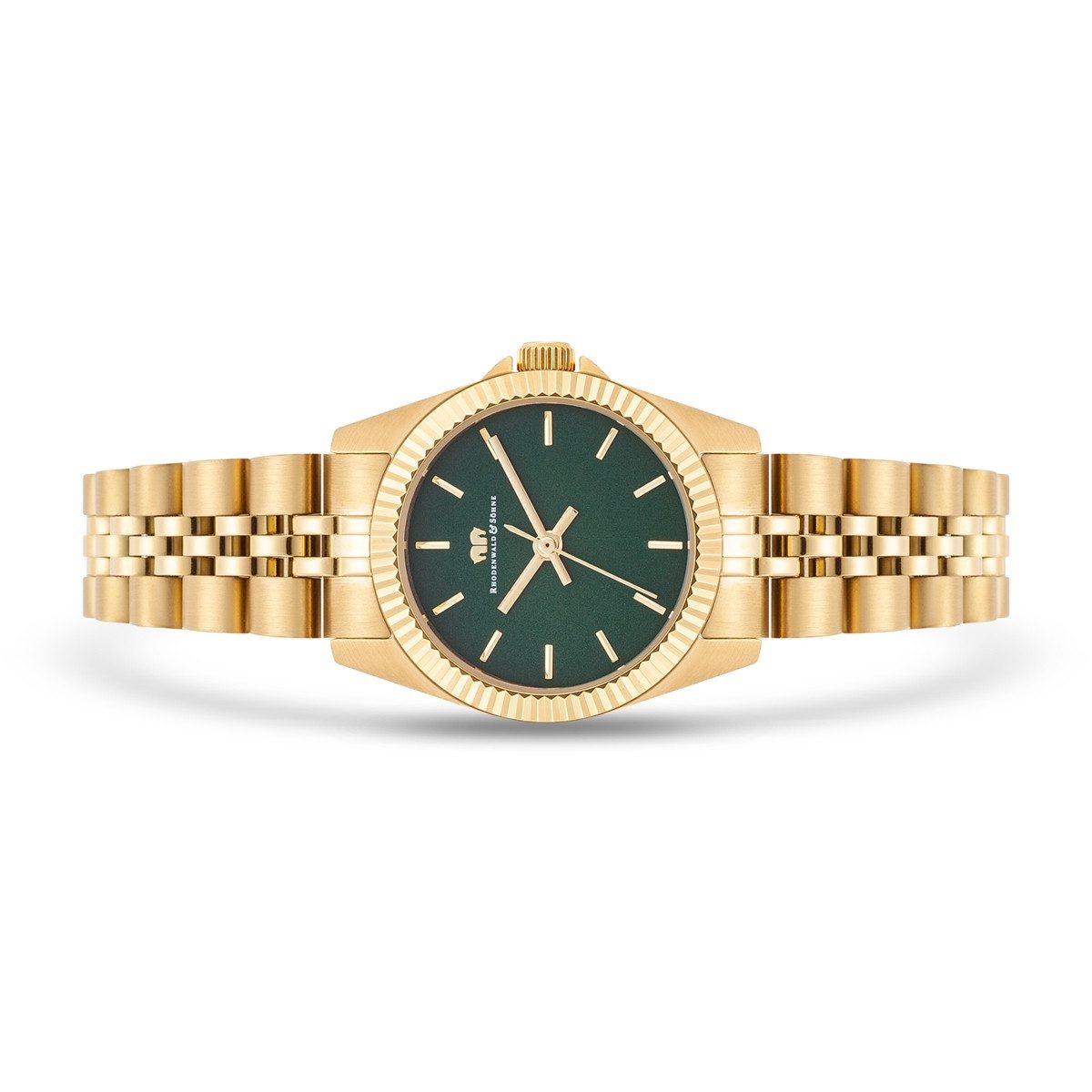 Rhodenwald & Söhne Quarzuhr Cassina gelbgold, günstig online kaufen