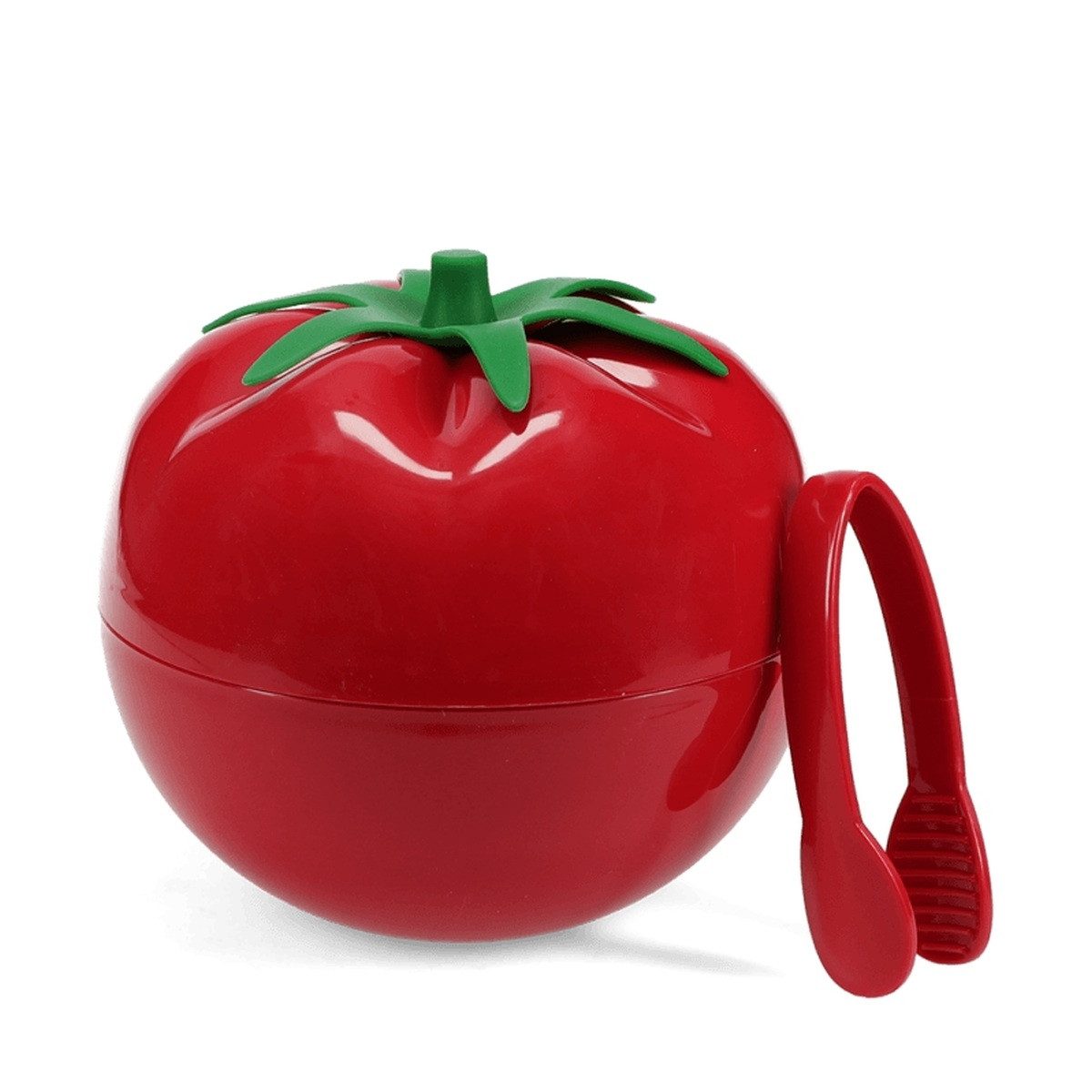 Rex London Eiswürfelbehälter Eisbehälter Tomate mit Deckel und Zange, 750 ml, doppelwandig