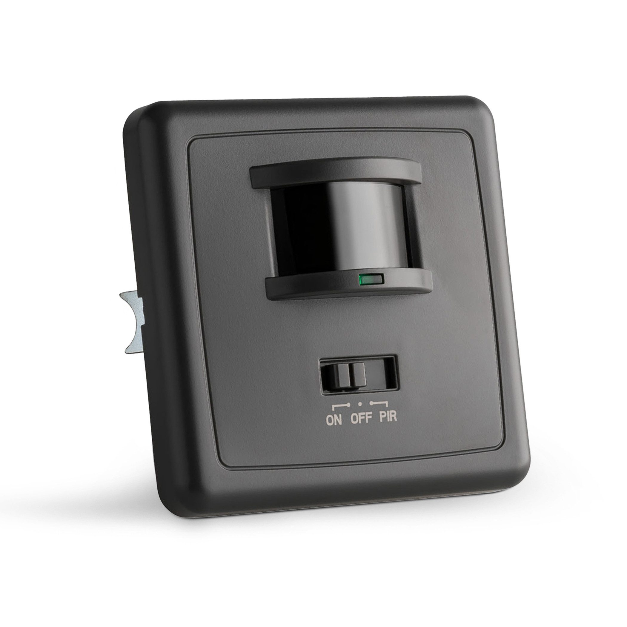 SEBSON Bewegungsmelder Bewegungsmelder Unterputz LED geeignet IR Sensor einstellbar, (1-St), LED geeignet, programmierbar, 160°, Ein- und Ausschalter