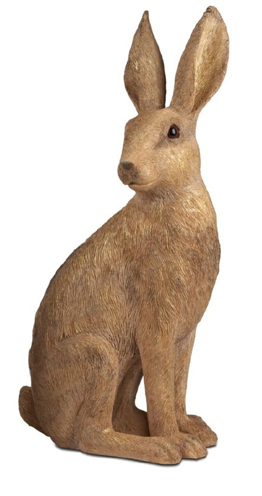 formano Dekofigur Hase Klassik-Braun 54cm aus Kunststein gefertigt (1 St)