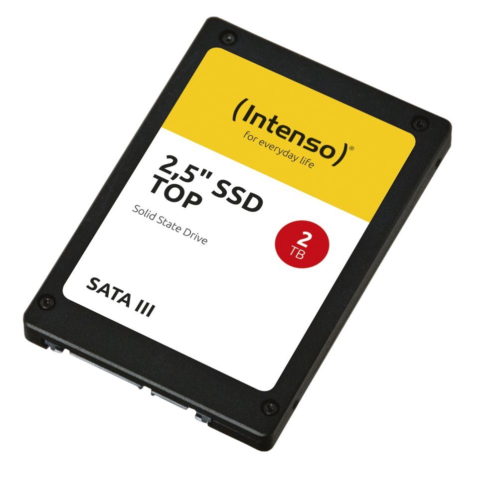 Intenso SSD interne Festplatte Top High-Speed 3D-Nand 2,5 Zoll 2TB SATA III interne SSD – Bild 2 von 2