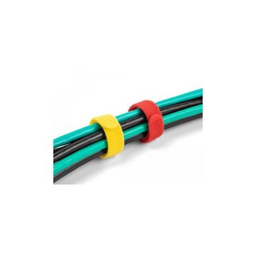 Delock Kabelbinder Klett-Kabelbinder L 150 x B 12 mm farbig Set 10 Stück