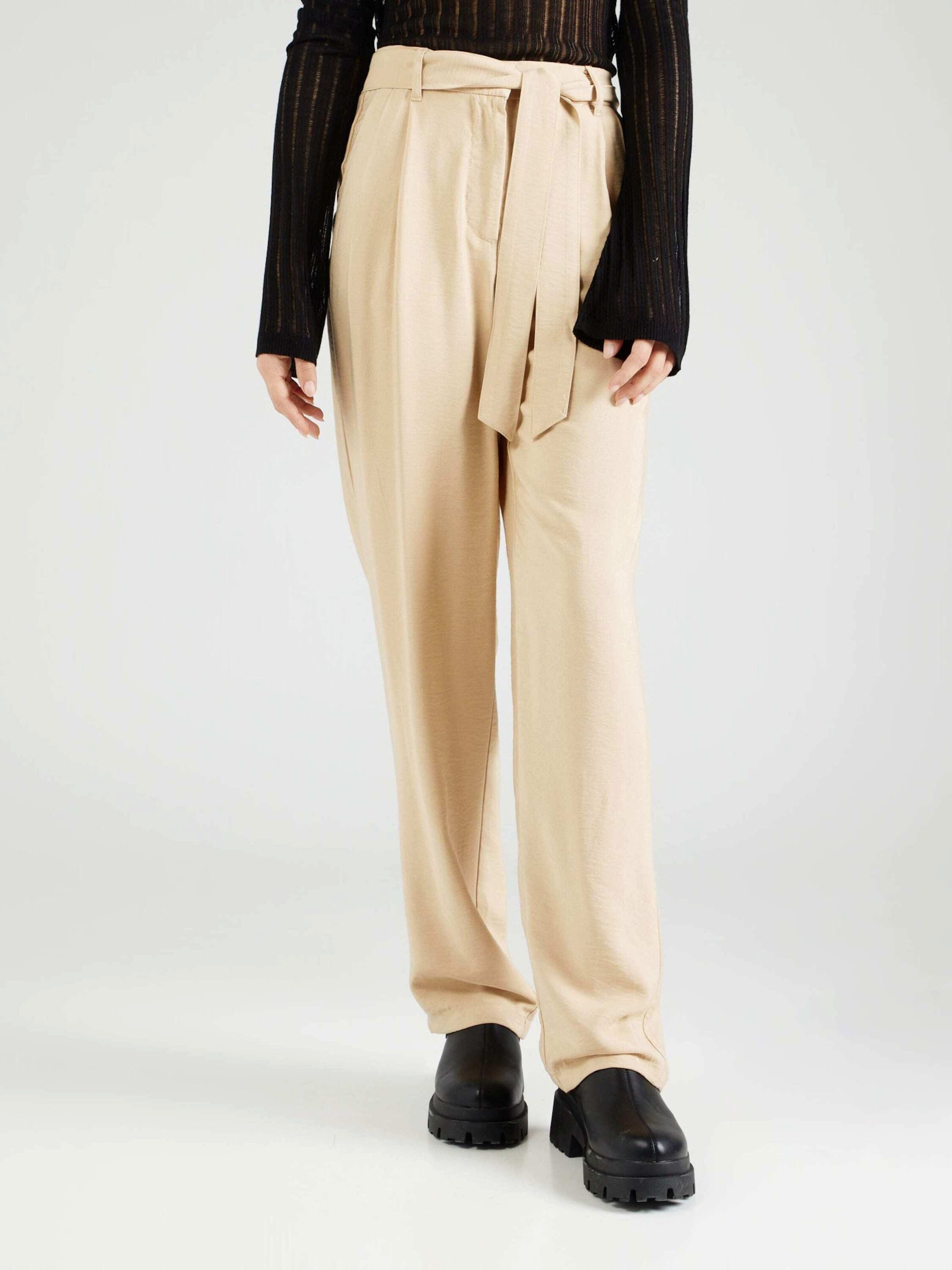 Vero Moda Bundfaltenhose ELSA (1-tlg) Falten