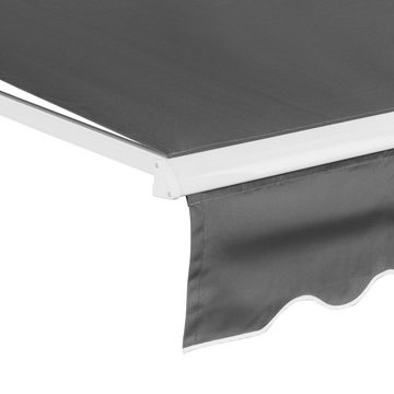 Uniprodo Gelenkarmmarkise Markise - für Balkon/Terrasse - manuell - 200x250cm - UV-resistent