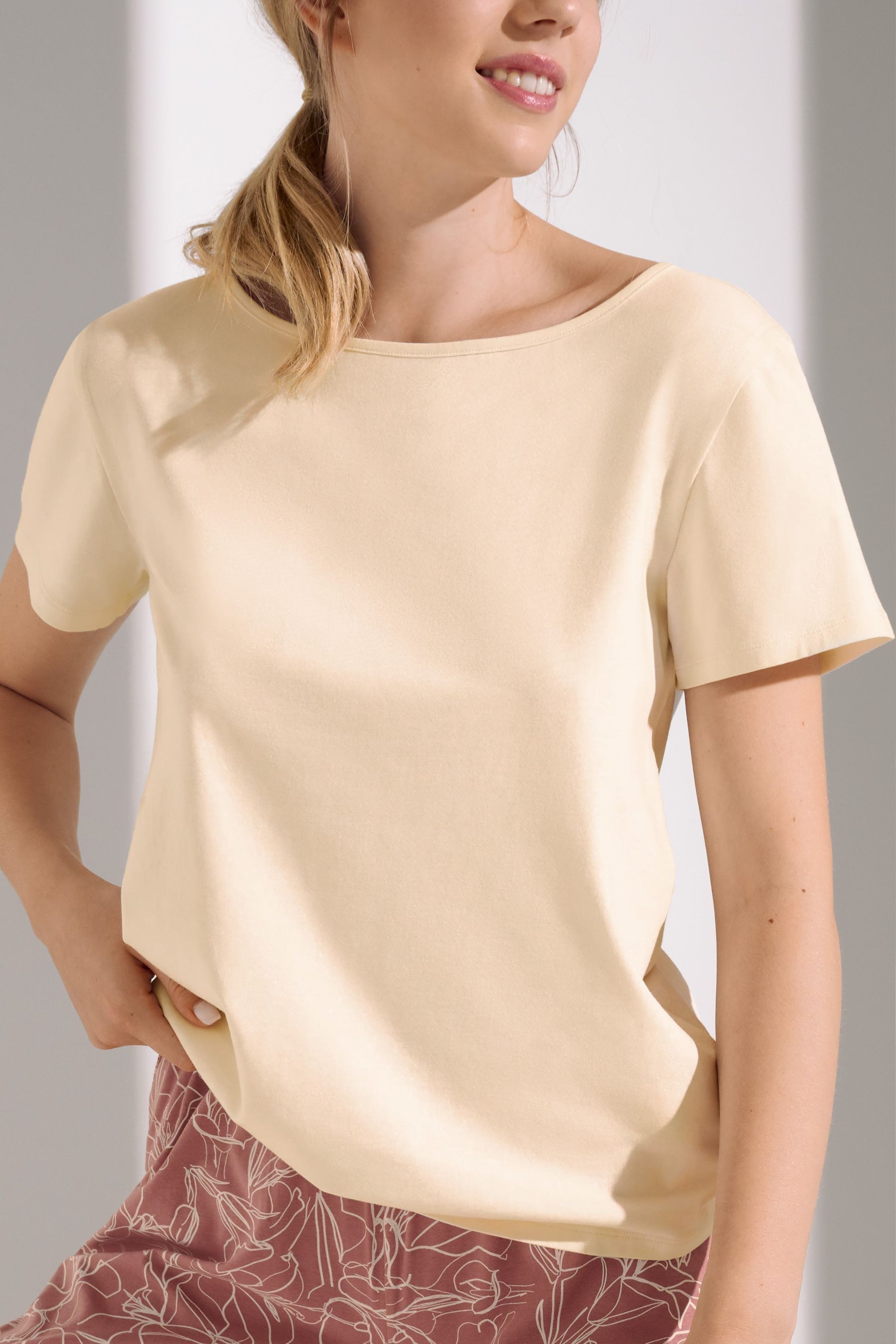 Lisca Schlafanzug LISCA Pyjama mit Schlafshirt und Hose »Nina«, 23418