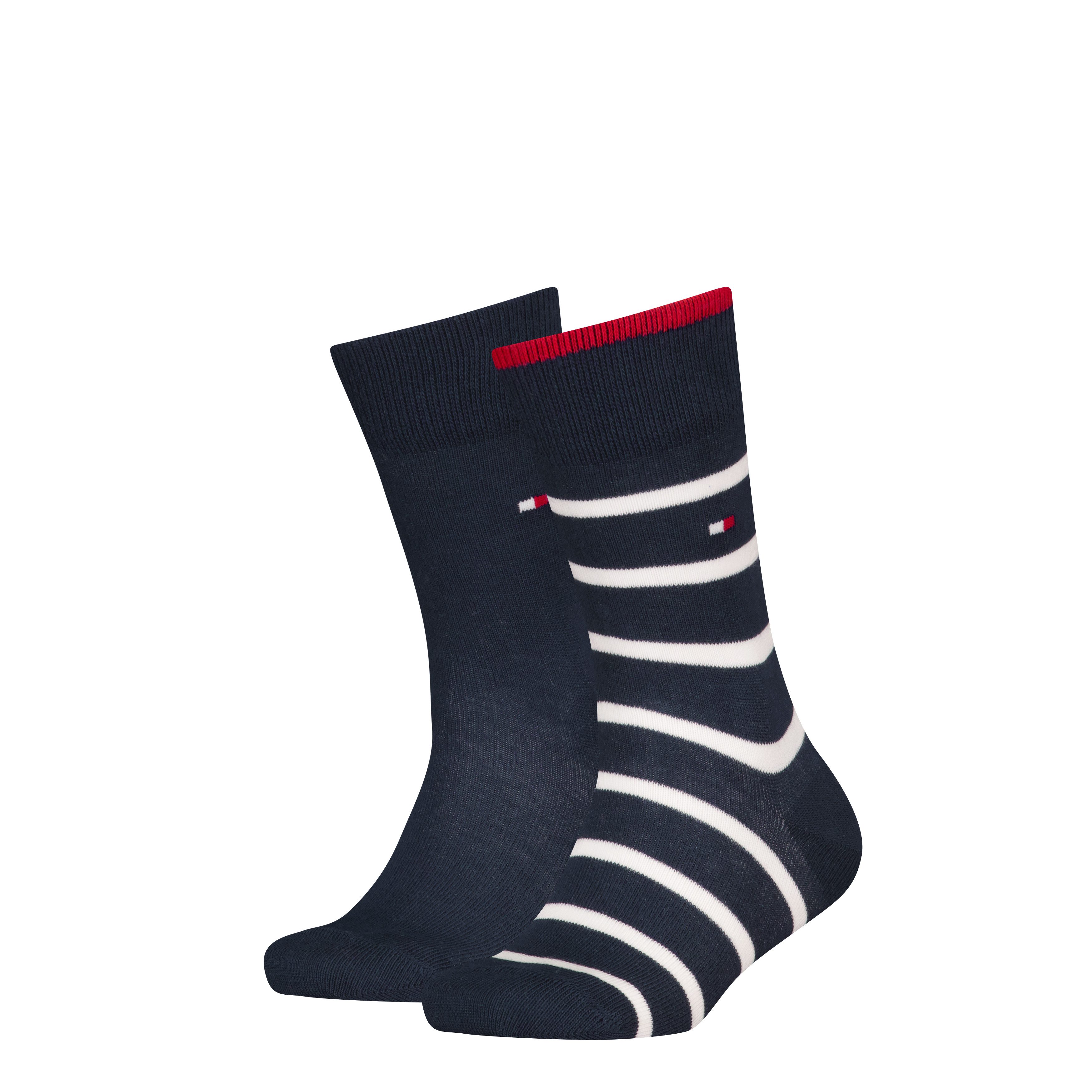 Tommy Hilfiger Socken TH KIDS SOCK BRETON STRIPE (2 Paar)