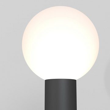 click-licht Sockelleuchte Wegeleuchte Bold in Schwarz E27 IP54, keine Angabe, Leuchtmittel enthalten: Nein, warmweiss, Pollerleuchte, Wegeleuchte, Wegleuchte