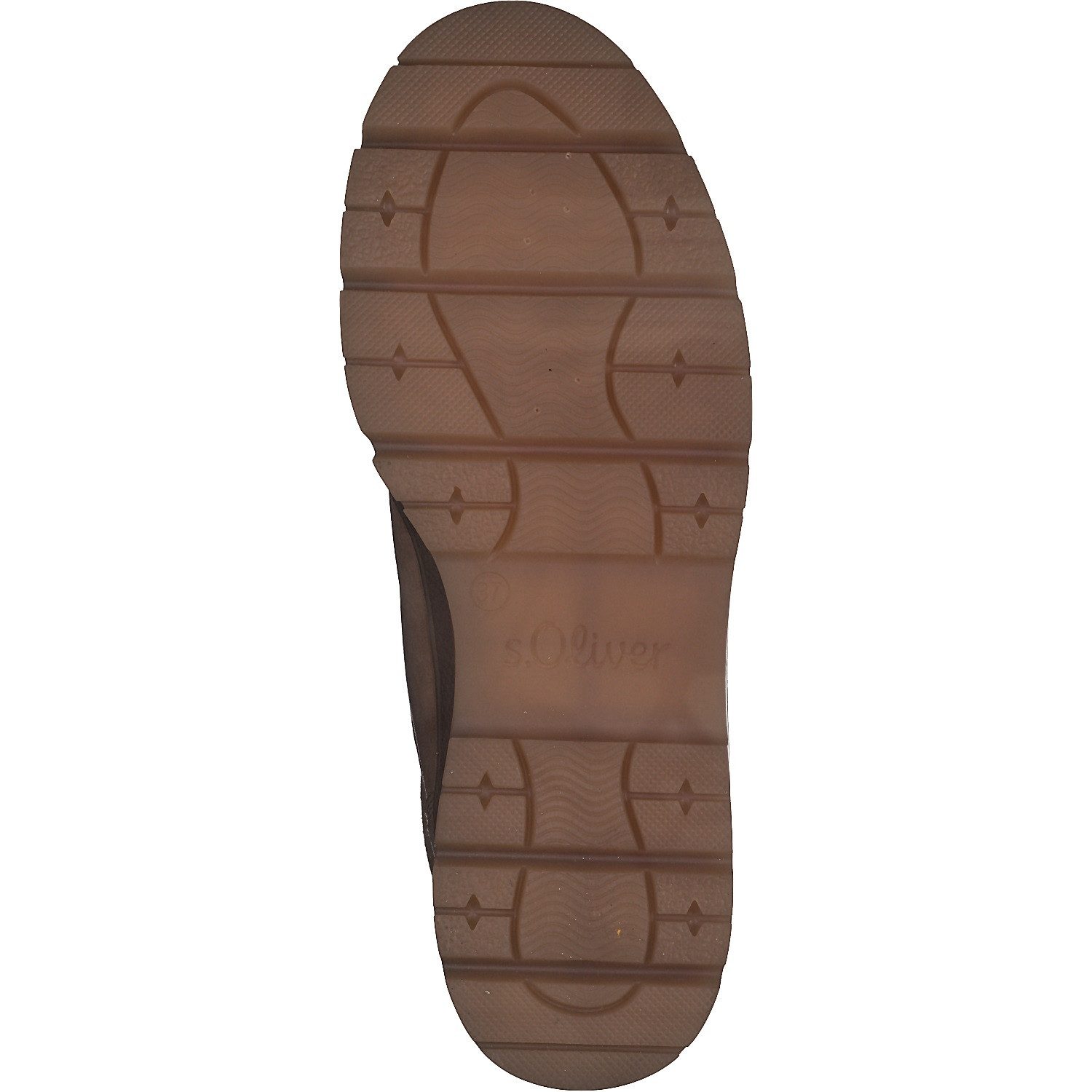 s.Oliver 5-26226-29-337 aus Leder - gefüttert - camelbraun Damen Winterstiefel