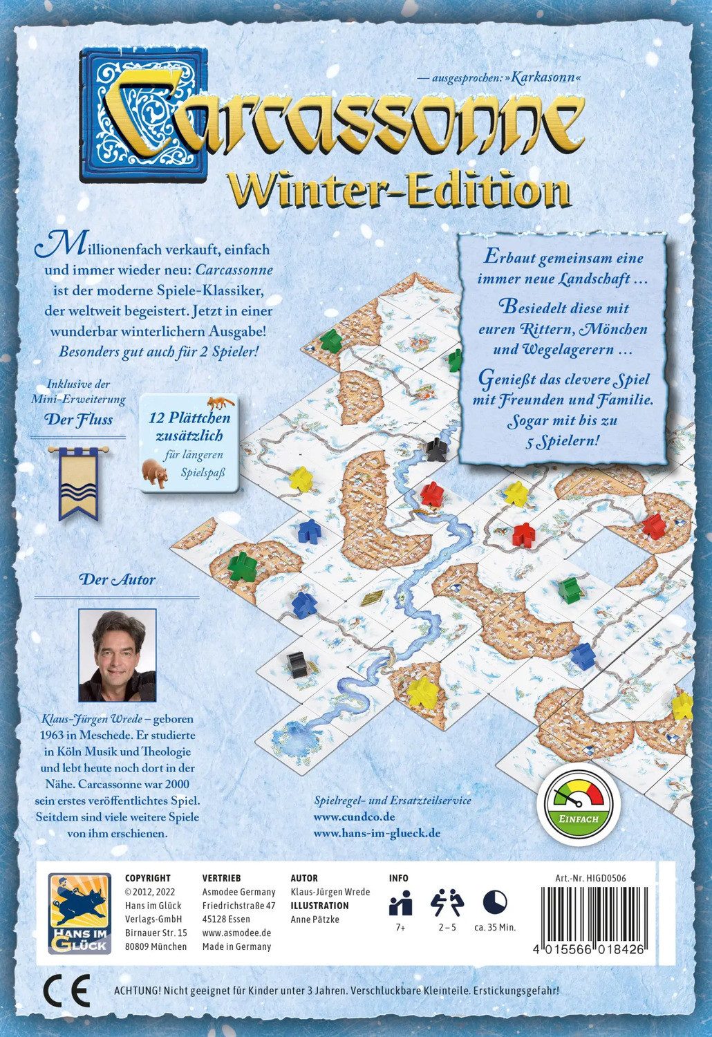 Spiel Carcassonne Winter-Edition