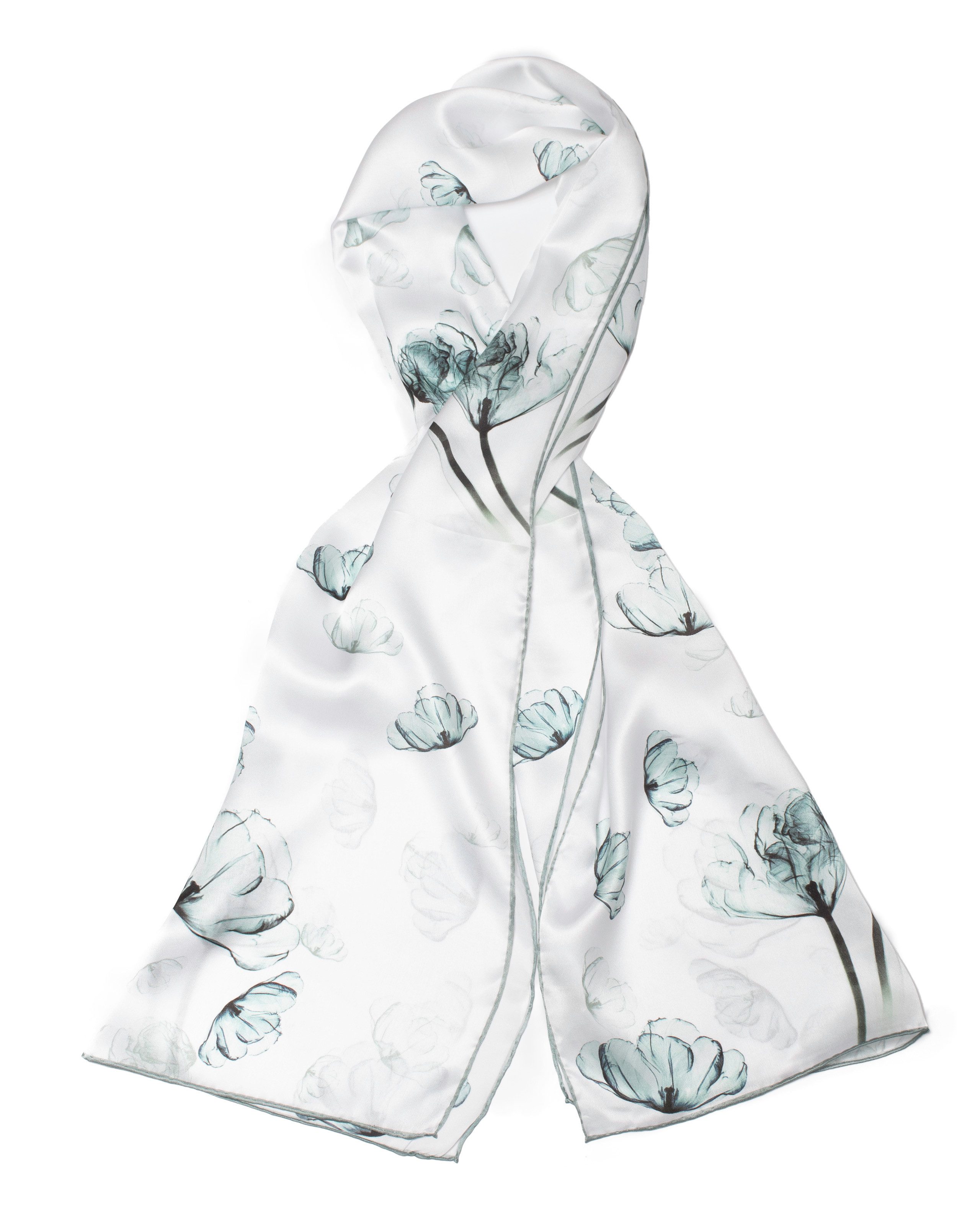 MayTree Seidenschal Mohn 55 x 175 günstig online kaufen