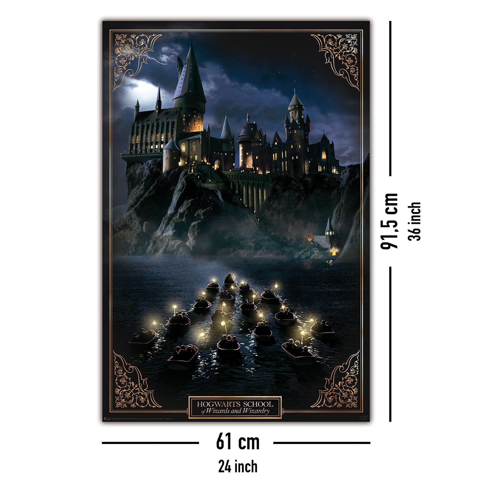 GB eye Poster Harry Potter Poster Hogwarts Castle 61 x 91,5 cm. € 15,49