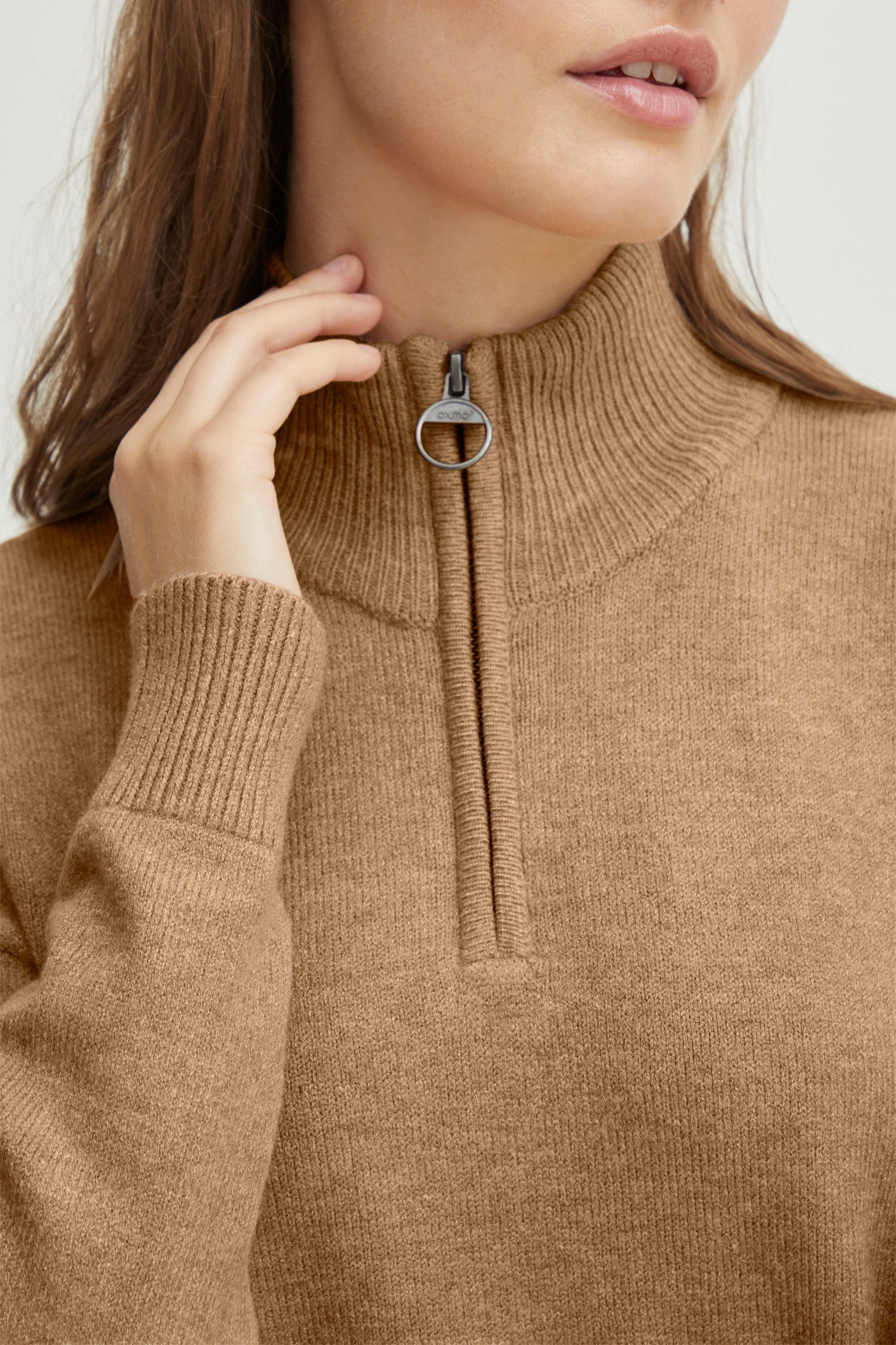 OXMO Rollkragenpullover OXRita Modischer Pullover