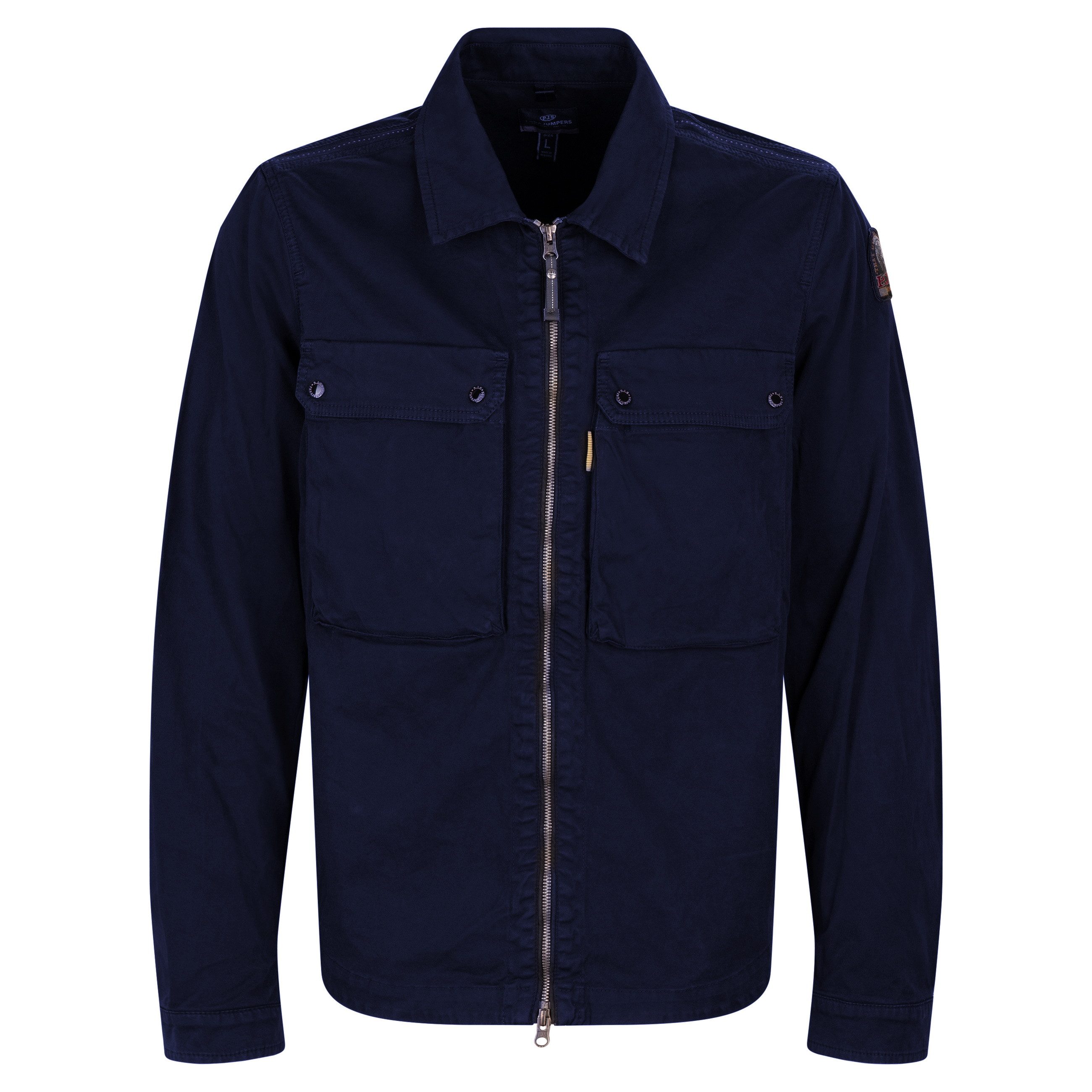 Parajumpers Hemdjacke PJS TEL - Hemdjacke Overshirt Herren Navy Blue Blau