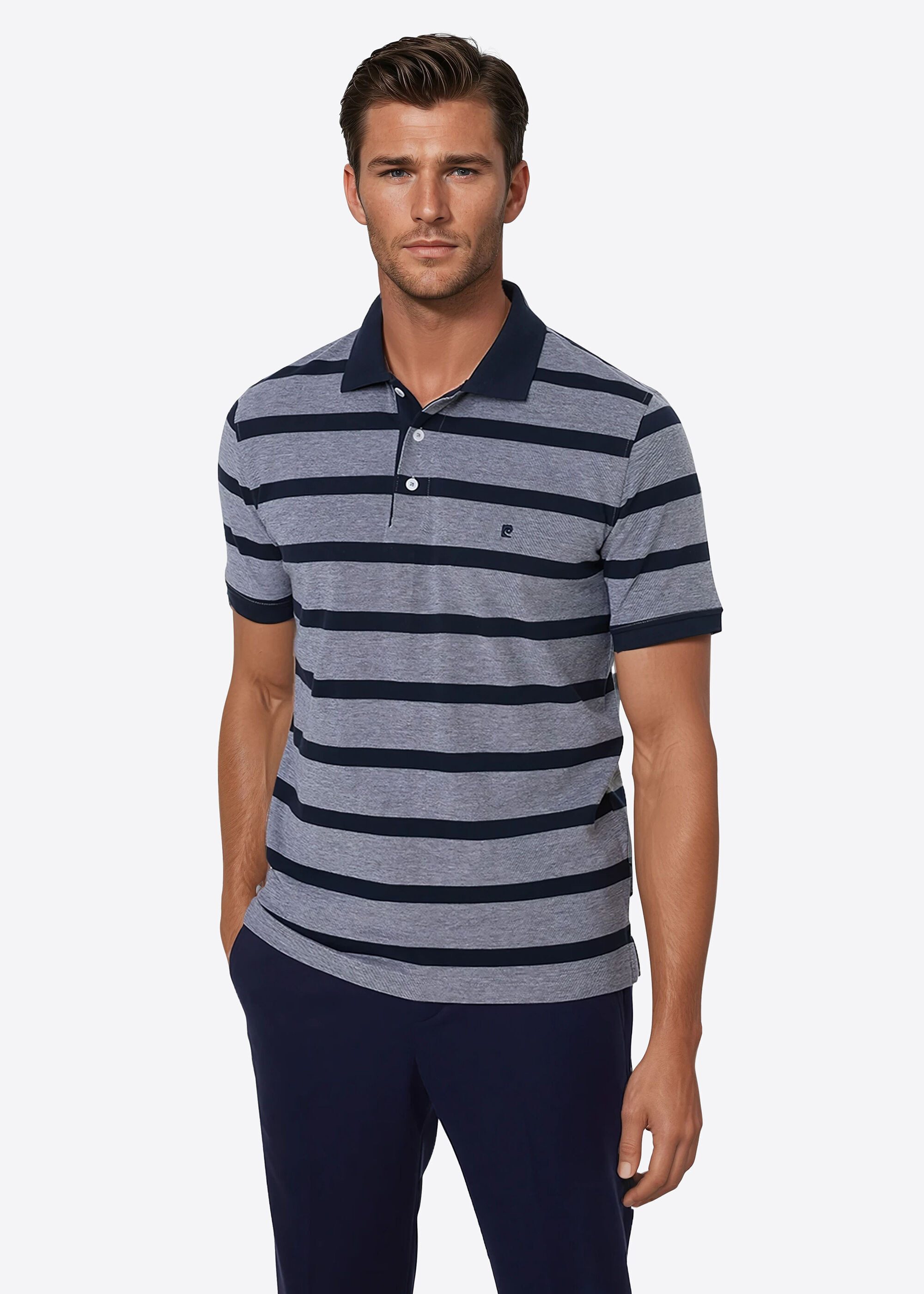 Pierre Cardin Poloshirt (1-tlg) im Streifen-Design günstig online kaufen