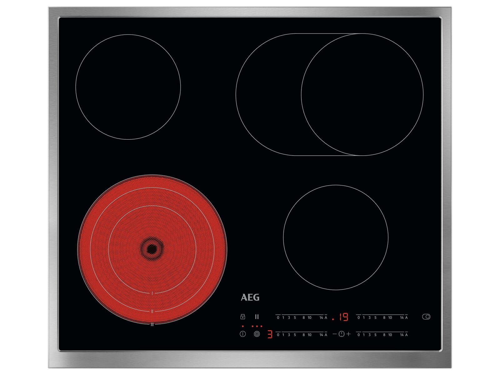 AEG Elektro-Kochfeld 949493058, autark, Timer, TouchControl-Bedienung