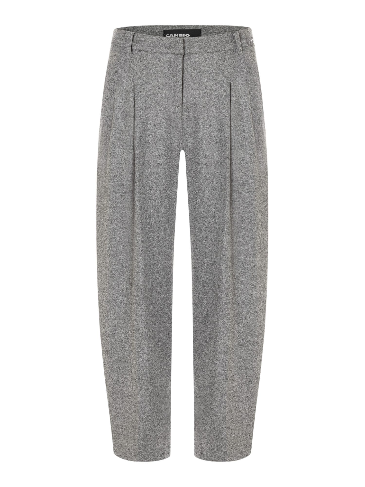 Cambio Stoffhose grau, Casual, Polyester, Unifarben, Regular Fit, Mittel