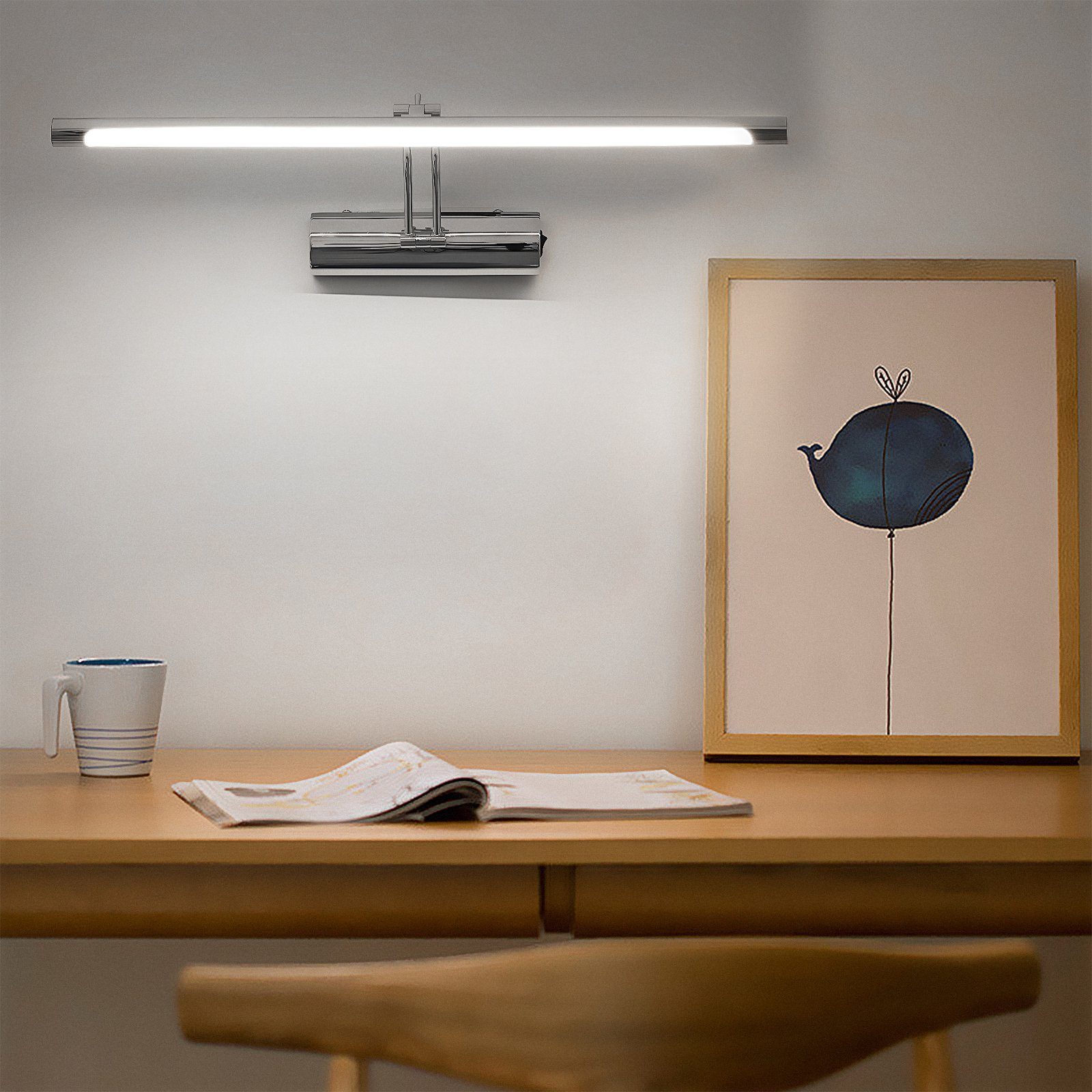 WILGOON Spiegelleuchte 12W LED Spiegelleuchte, Schminklicht günstig online kaufen