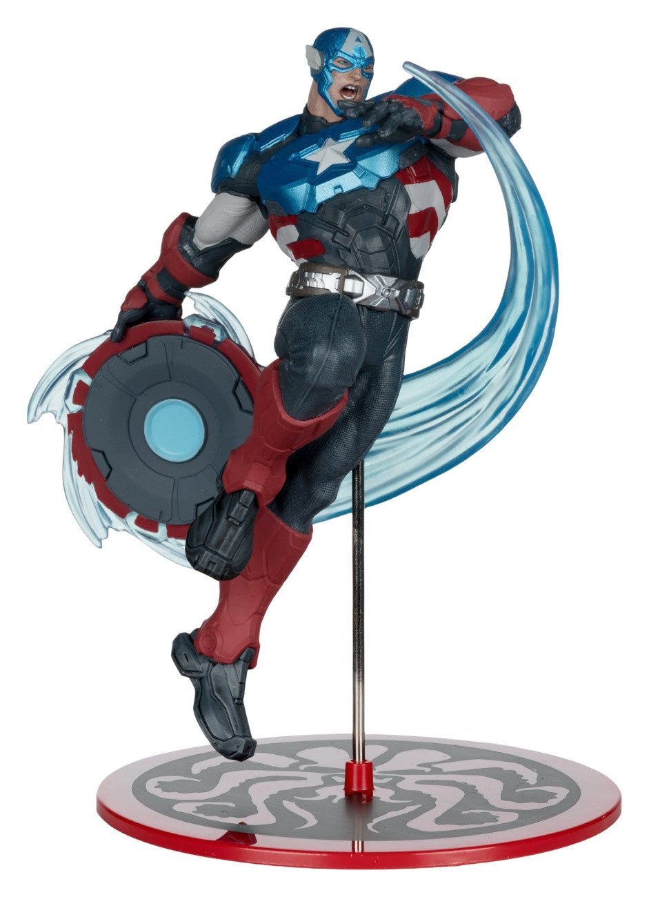 McFarlane Toys Actionfigur Marvel Rivals Collection 1/10 Actionfigur Captain America 20 cm