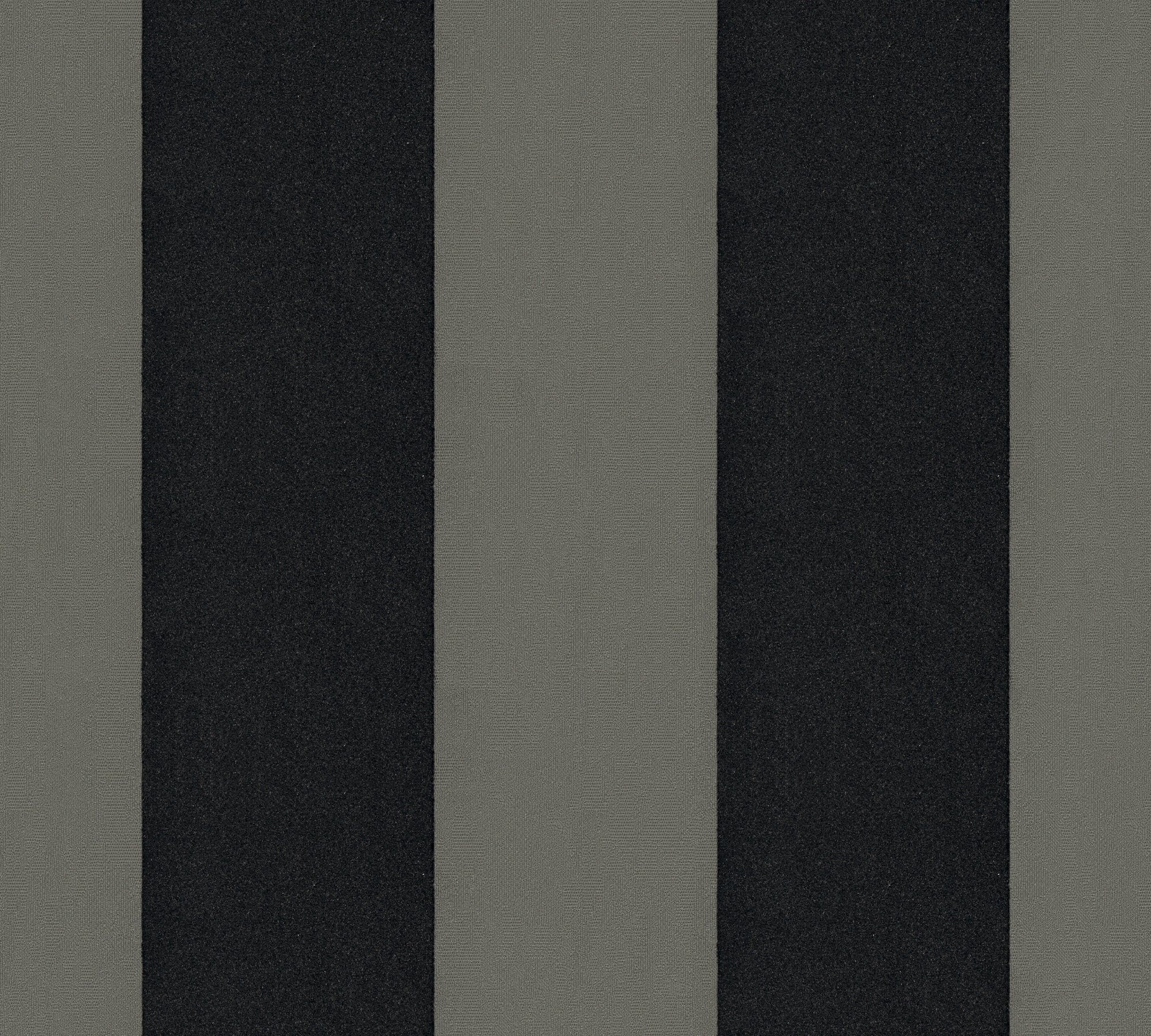 A.S. Création Paper Tapete gestreift, beflockt, Vliestapete Castello, Ornament Streifen schwarz/dunkelgrau Architects