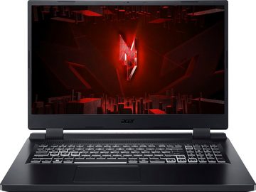 Acer Nitro 5 AN517-55-73KB Gaming-Notebook (43,9 cm/17,3 Zoll, Intel Core i7 12700H, GeForce RTX 4060, 1000 GB SSD, Thunderbolt™ 4)