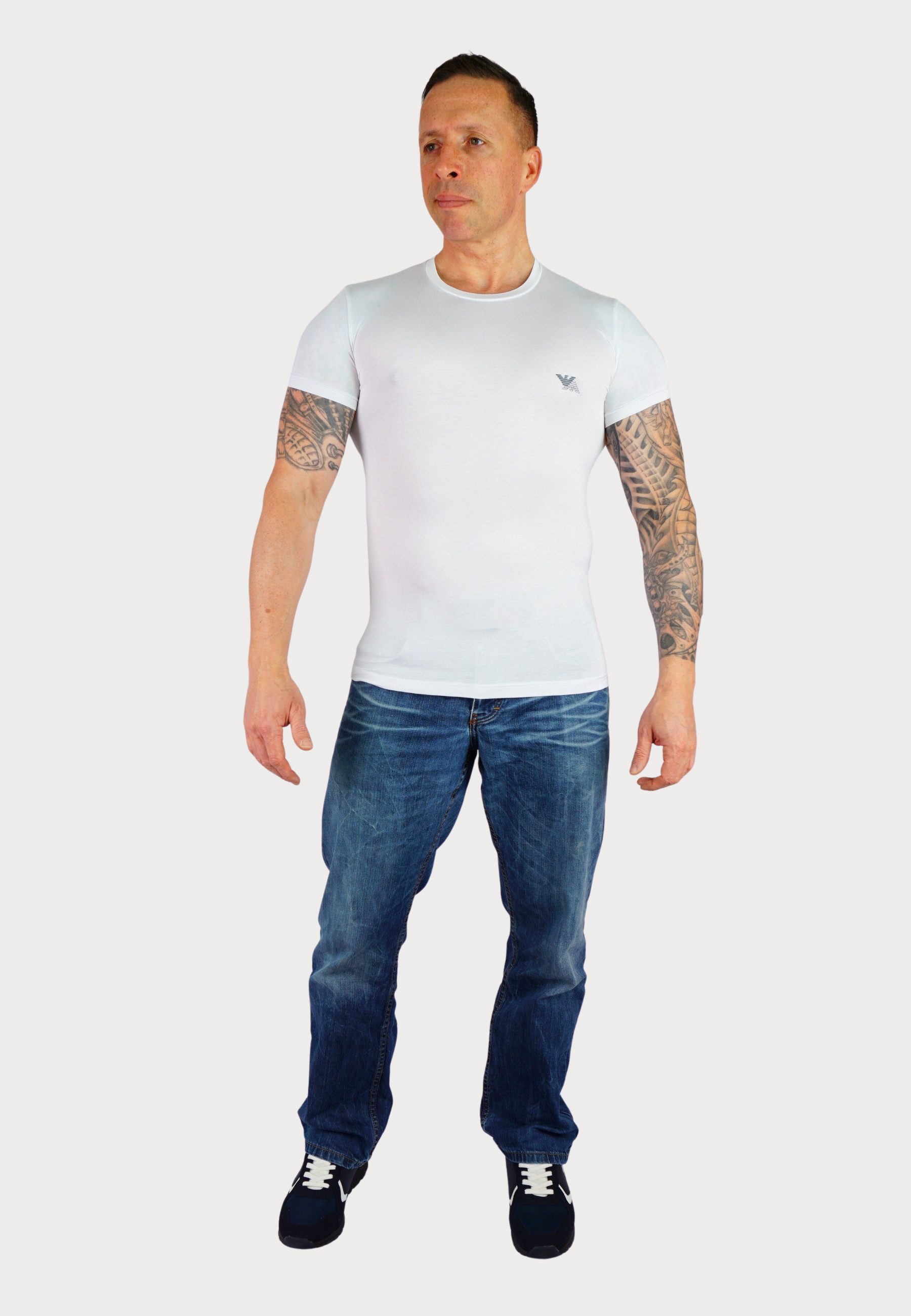Emporio Armani T-Shirt T-Shirt Kurzarmshirt 2 günstig online kaufen