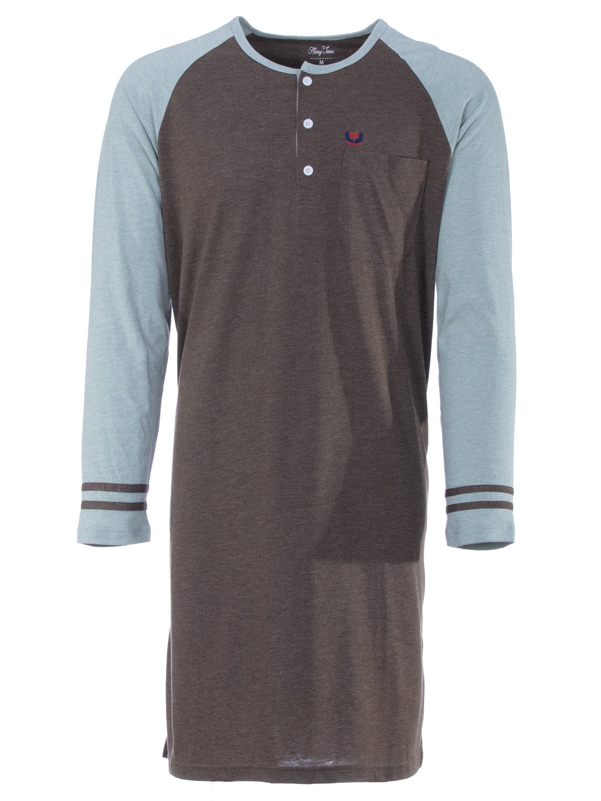 Henry Terre Nachthemd Nahthemd langarm - Roman Sport-Design günstig online kaufen