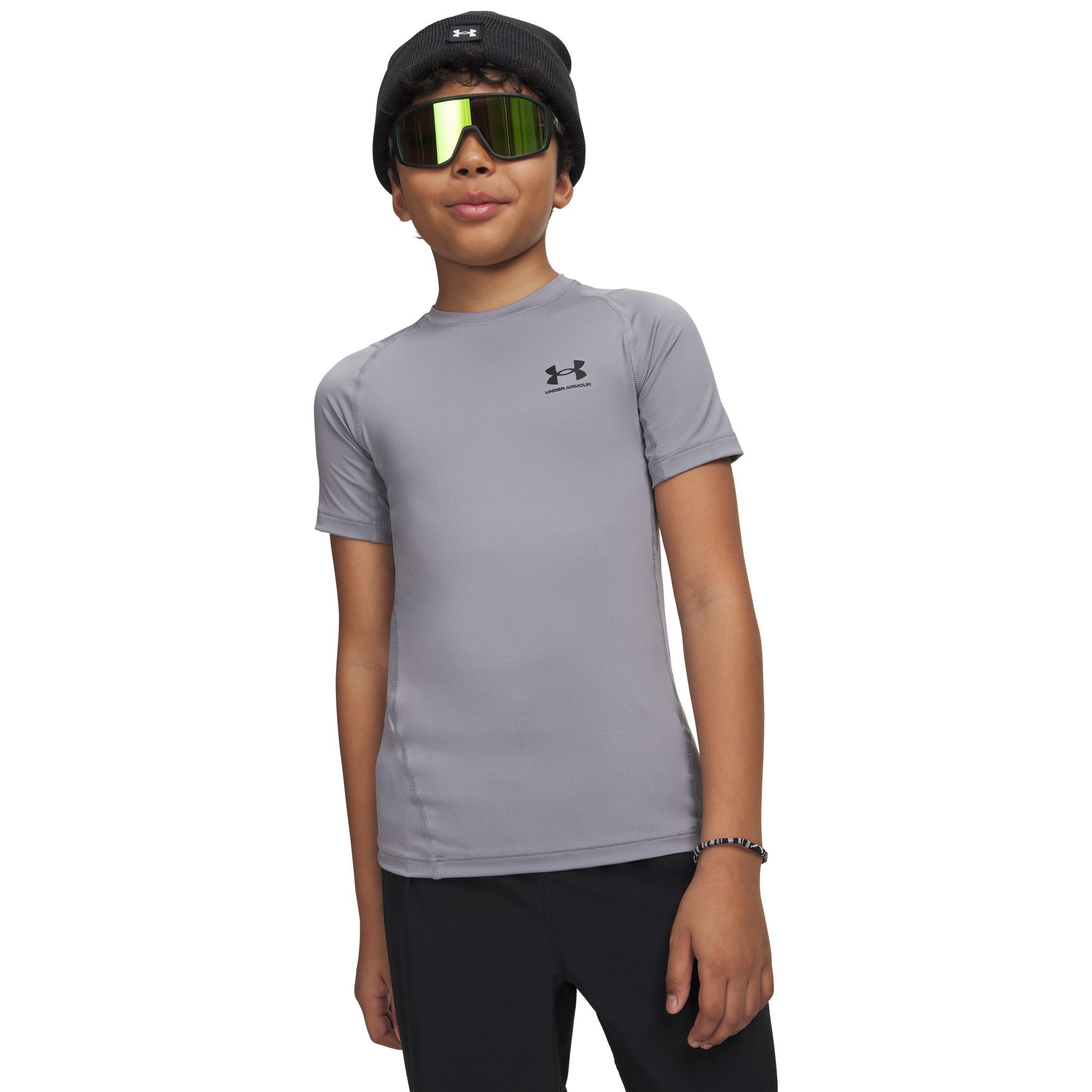 Under Armour® Unterziehshirt Under Armour Jungen Shirt HeatGear Short Sleeve 1361723