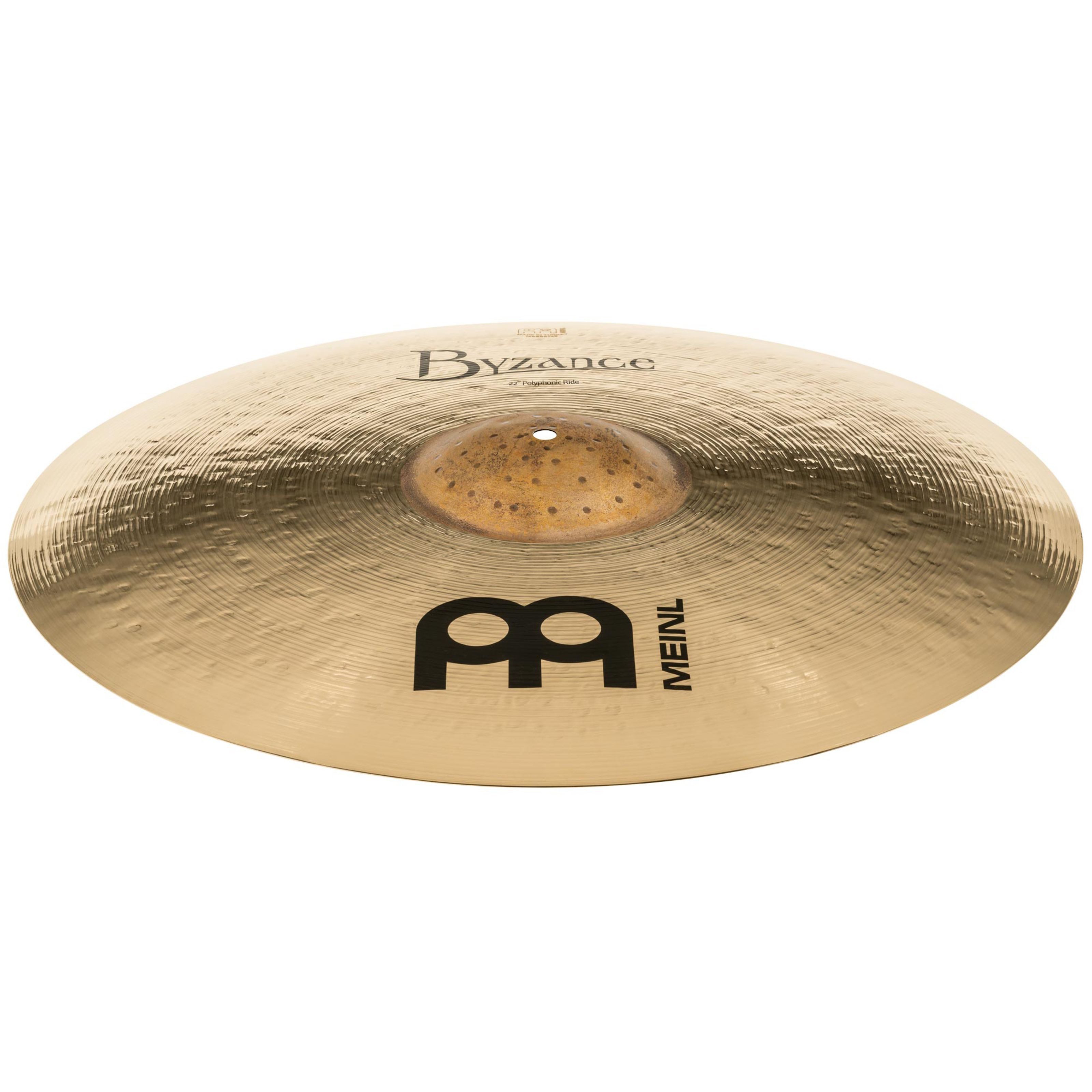 Meinl Percussion Becken, Cymbals, Crash Becken, B22POR-B Byzance Polyphonic Ride 22" Brilliant - Crash Becken