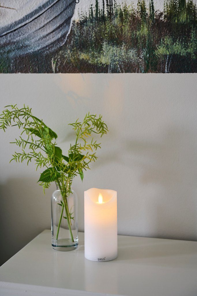 Sirius Home A/S LED-Kerze Sara flackernde Flamme 7,5cm Durchmesser wiederau günstig online kaufen