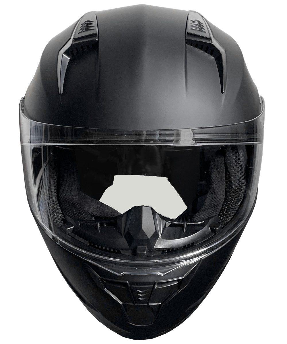 RALLOX Helmets Motorradhelm Motorradhelm Integralhelm Helm RALLOX 67 matt schwarz S M L XL