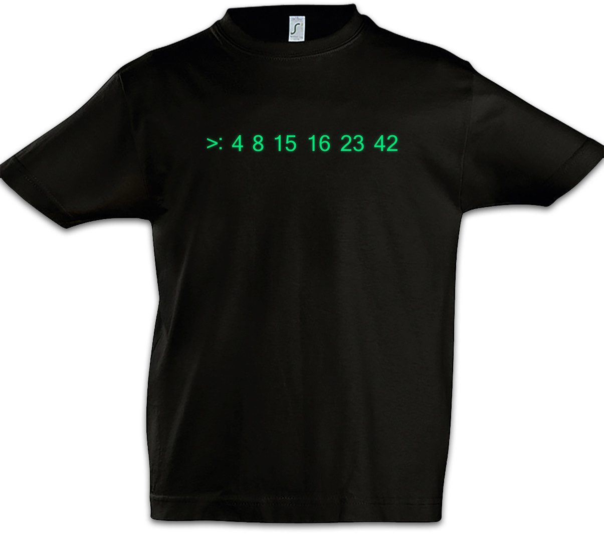 Print-Shirt Lost Code Kinder T-Shirt number Numbers Nummer 4 8 15 16 23 42 Lotto