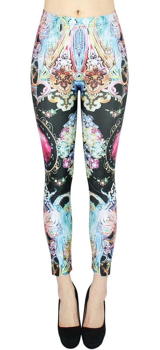 dy_mode Leggings Damen Leggings Sternen Muster günstig online kaufen