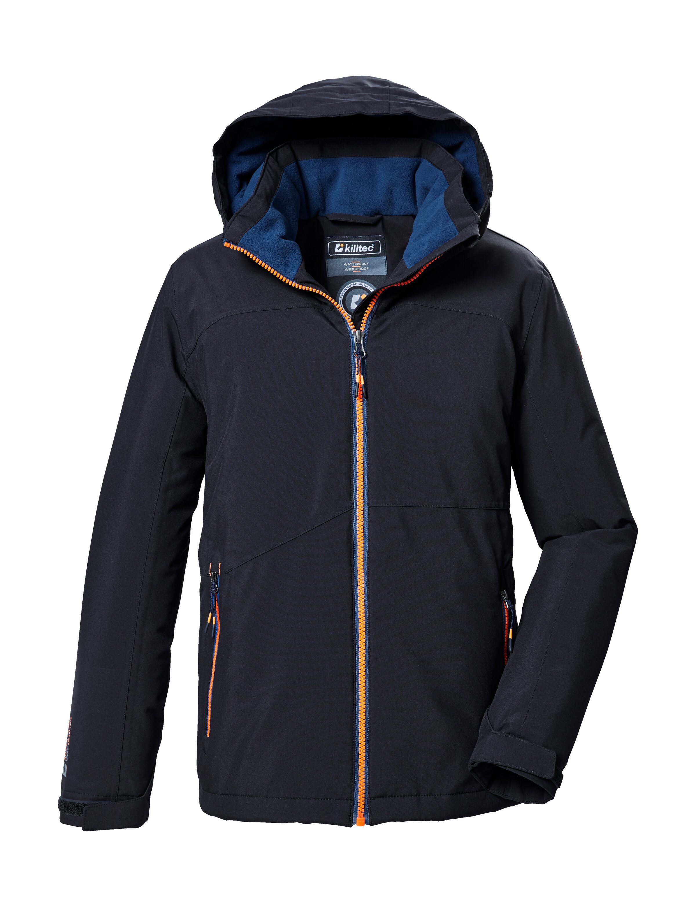 Killtec Funktionsjacke KOW 369 BYS JCKT Wasserdichte Jungen Funktionsjacke mit Kapuze, PFAS-frei imprägniert