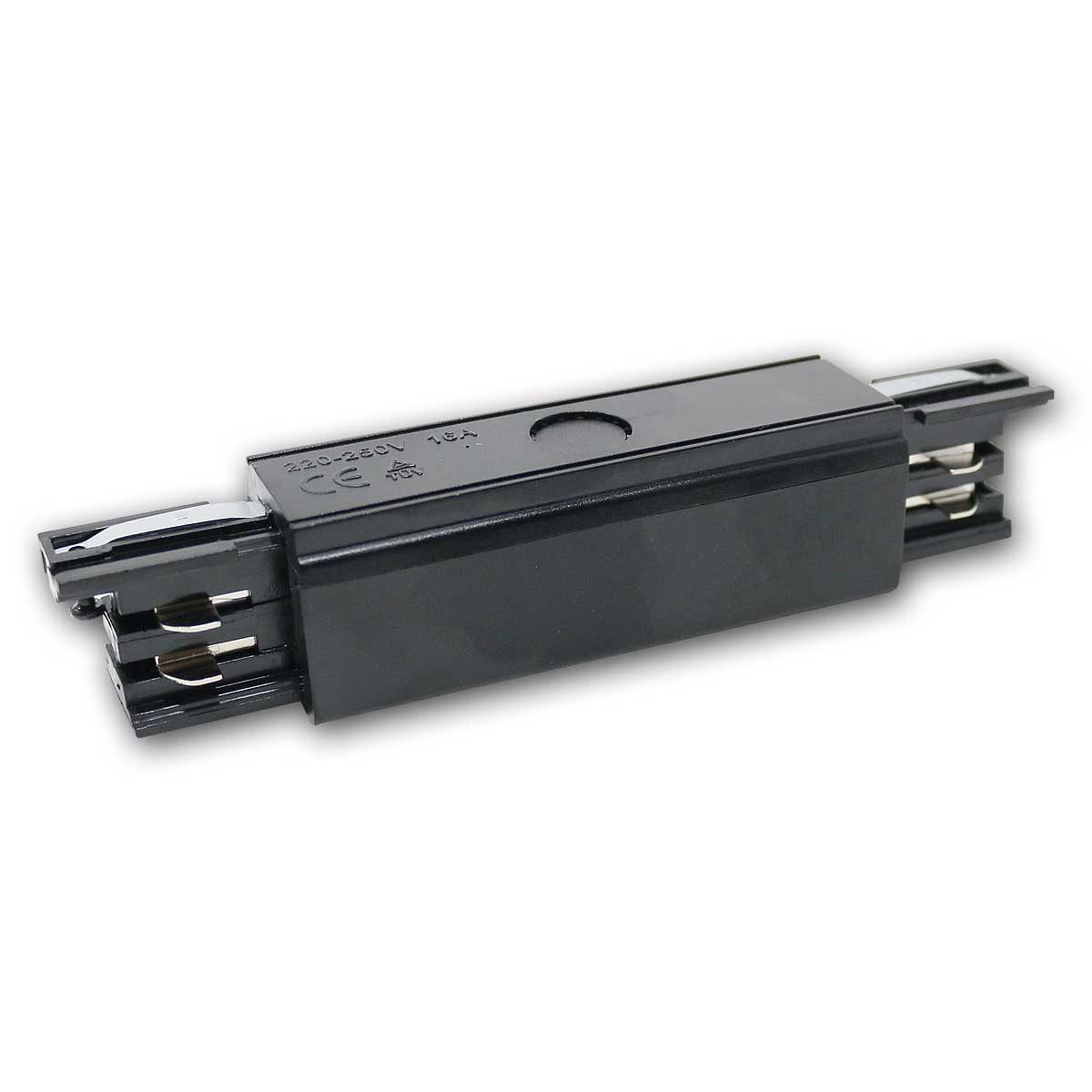 Kanlux Verbinder I-Verbinder 10cm für "TEAR N" schwarz, gerade