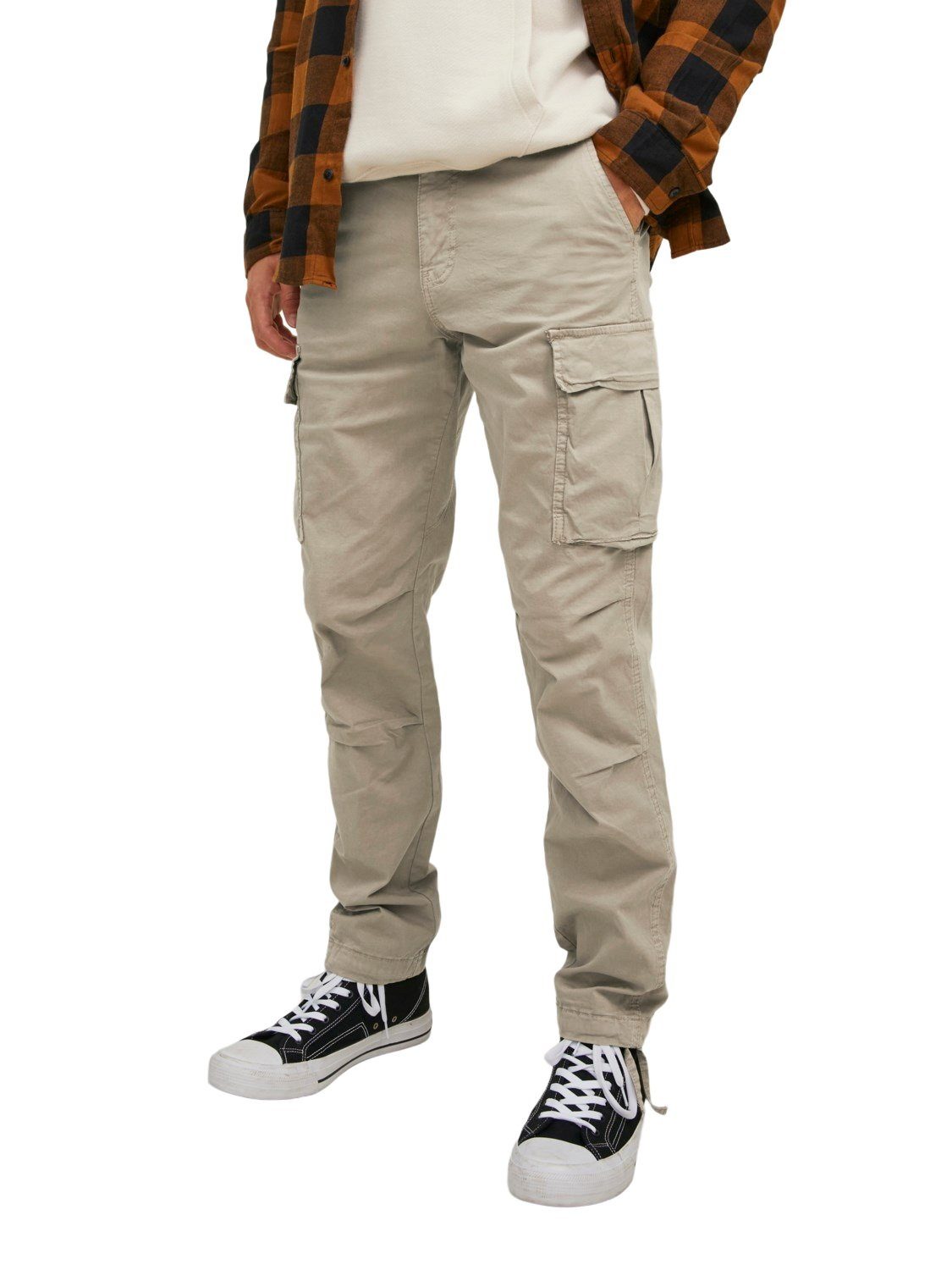 Jack & Jones Cargohose JPSTACE JJTUCKER mit Stretch Dune 12216664