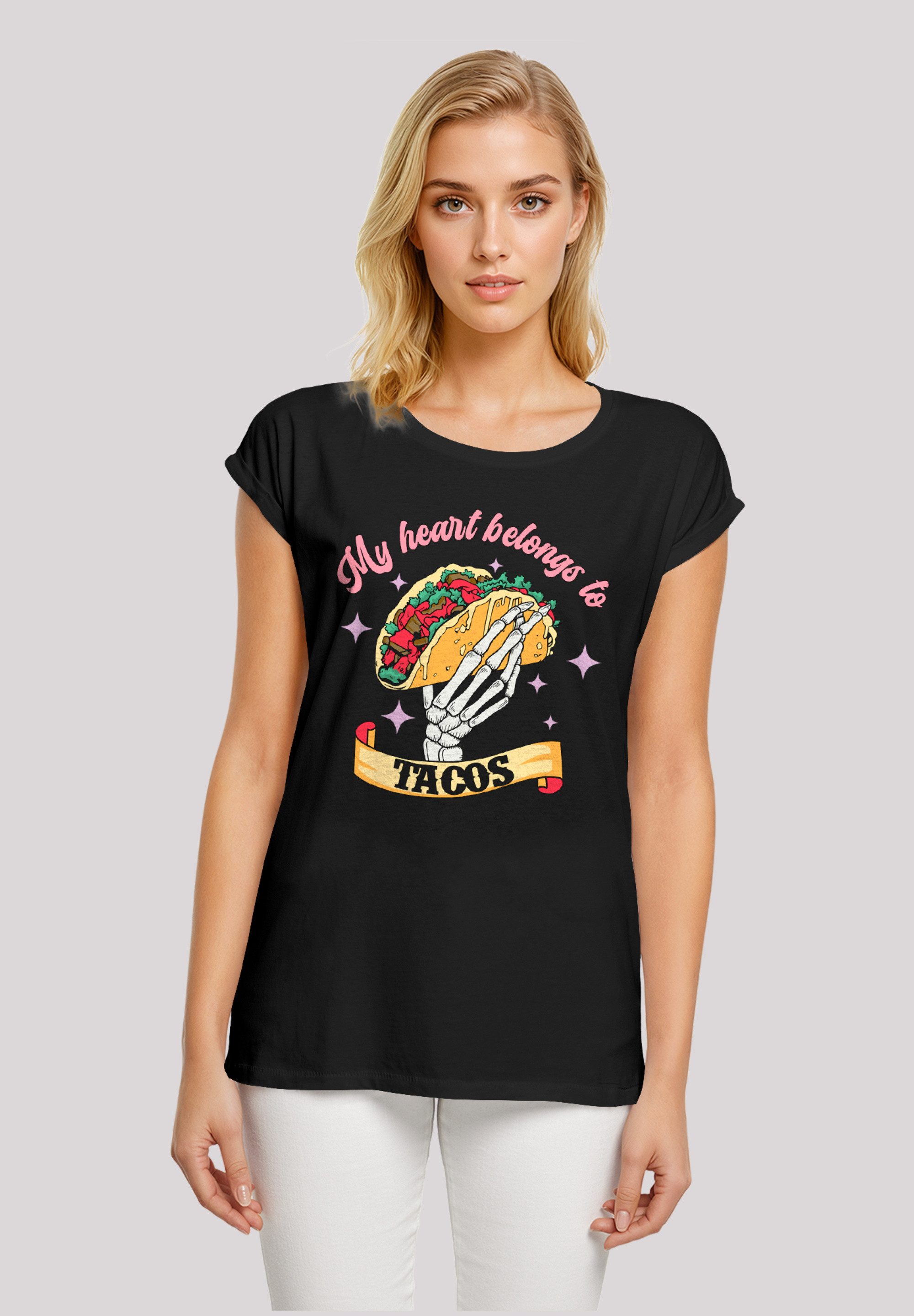 T-Shirt My Herz belongs to tacos