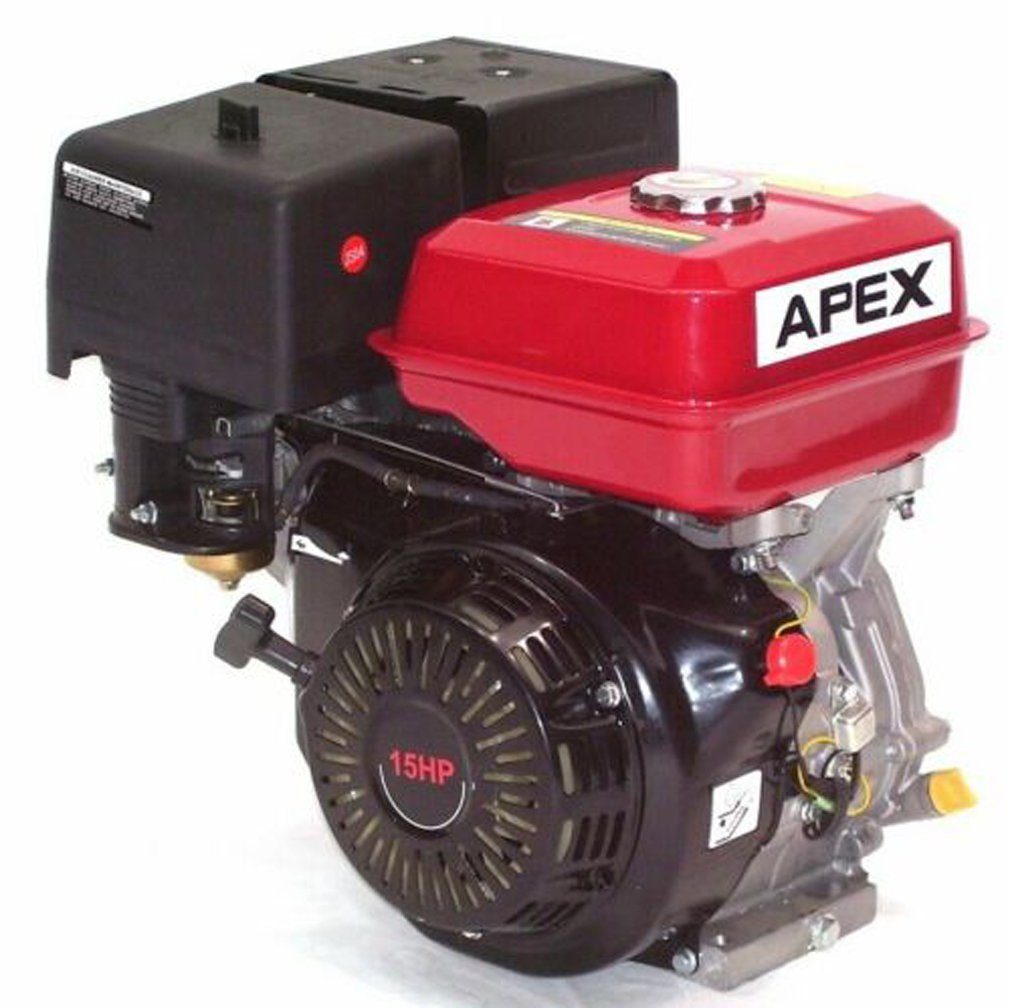 Apex Генераторы Benzinmotor Standmotor 15 PS Industriemotor 4-Takt Motor 420 ccm 01972