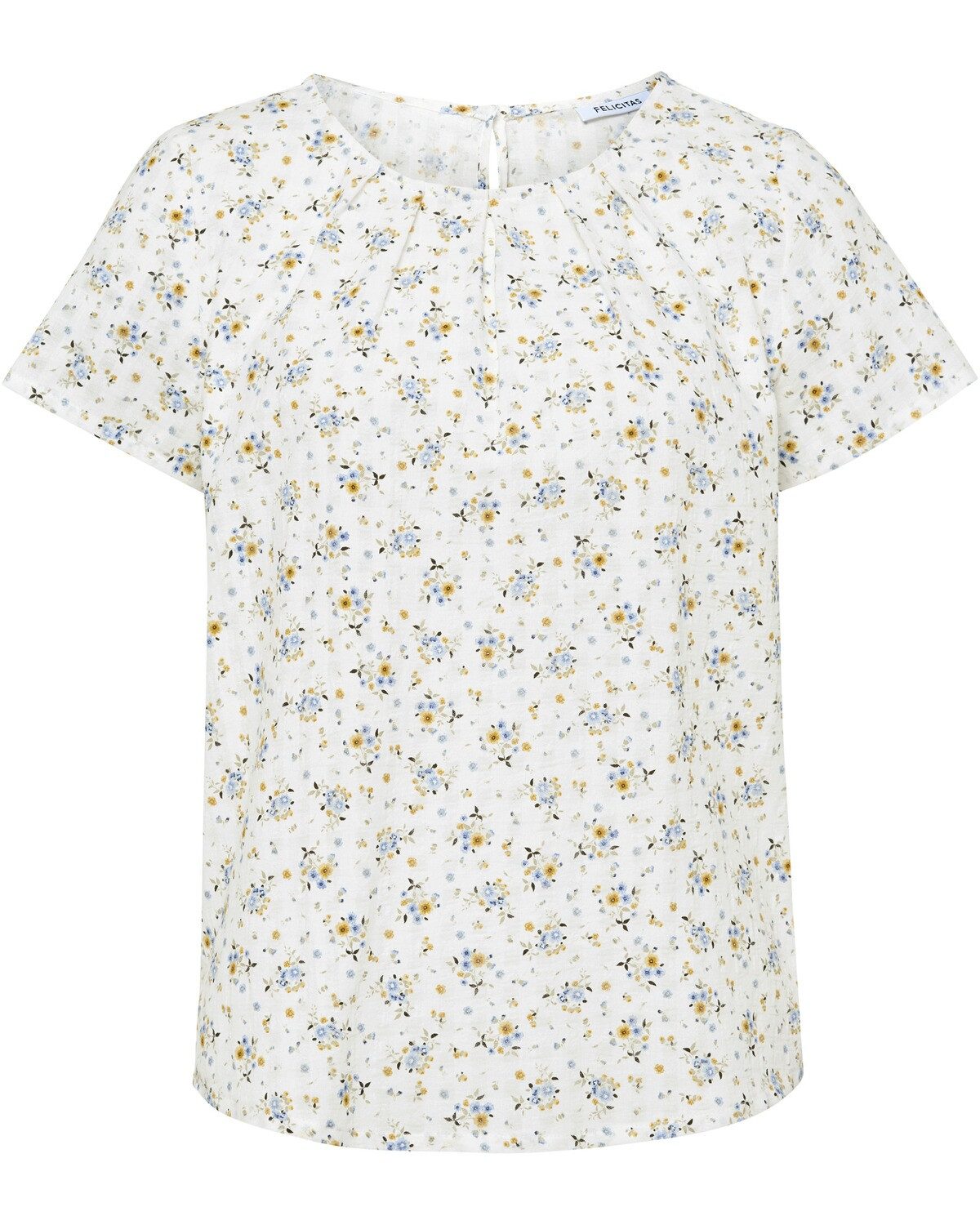 Blusenshirt Kurzarm-Bluse Betty