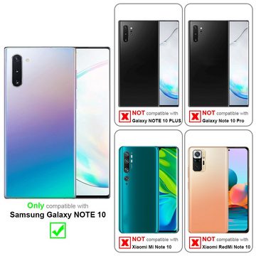 Cadorabo Handyhülle Samsung Galaxy NOTE 10 Samsung Galaxy NOTE 10, Klappbare Handy Schutzhülle - Hülle - mit Standfunktion und Kartenfach