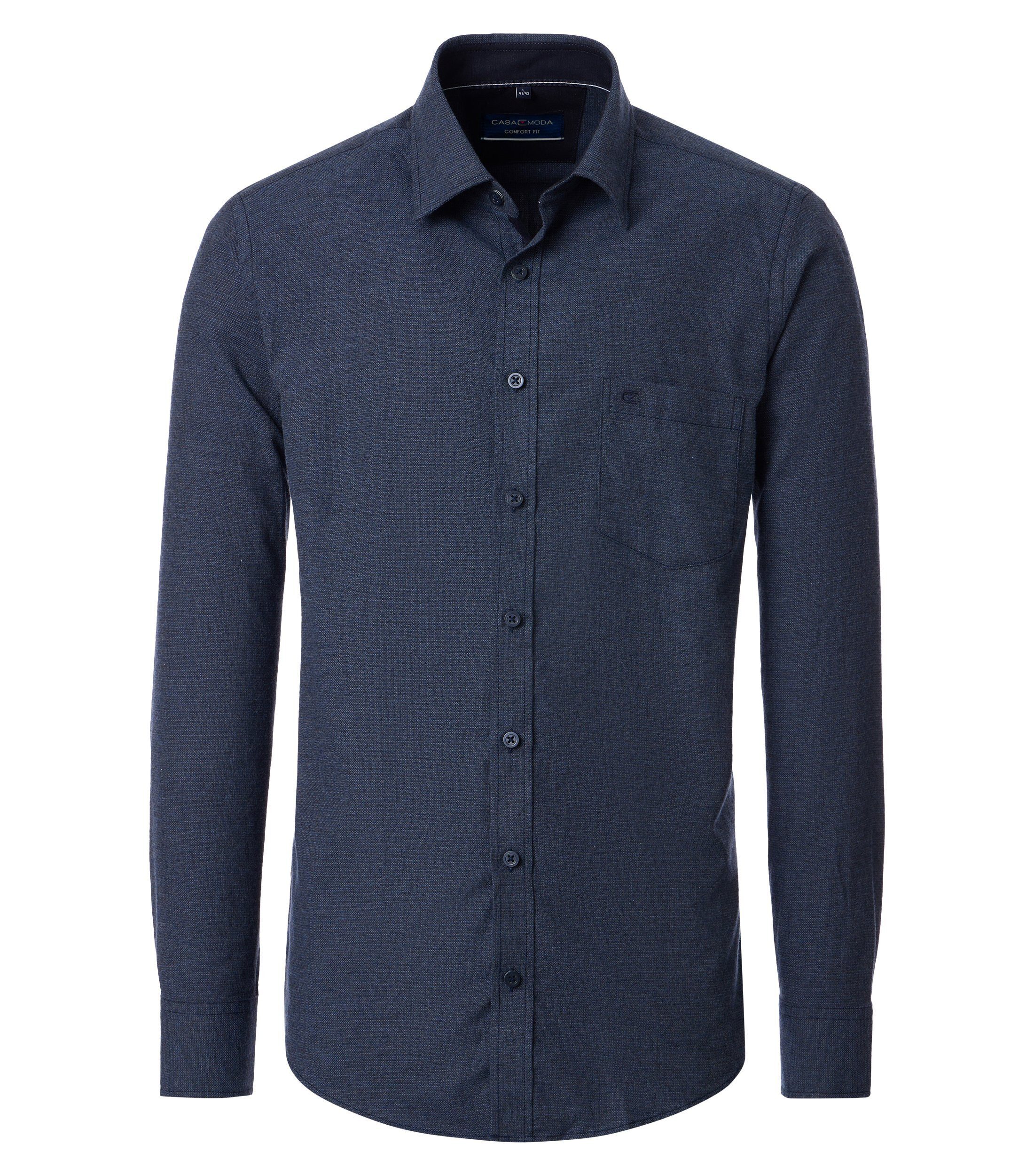 CASAMODA Langarmhemd CASAMODA Freizeithemd uni günstig online kaufen