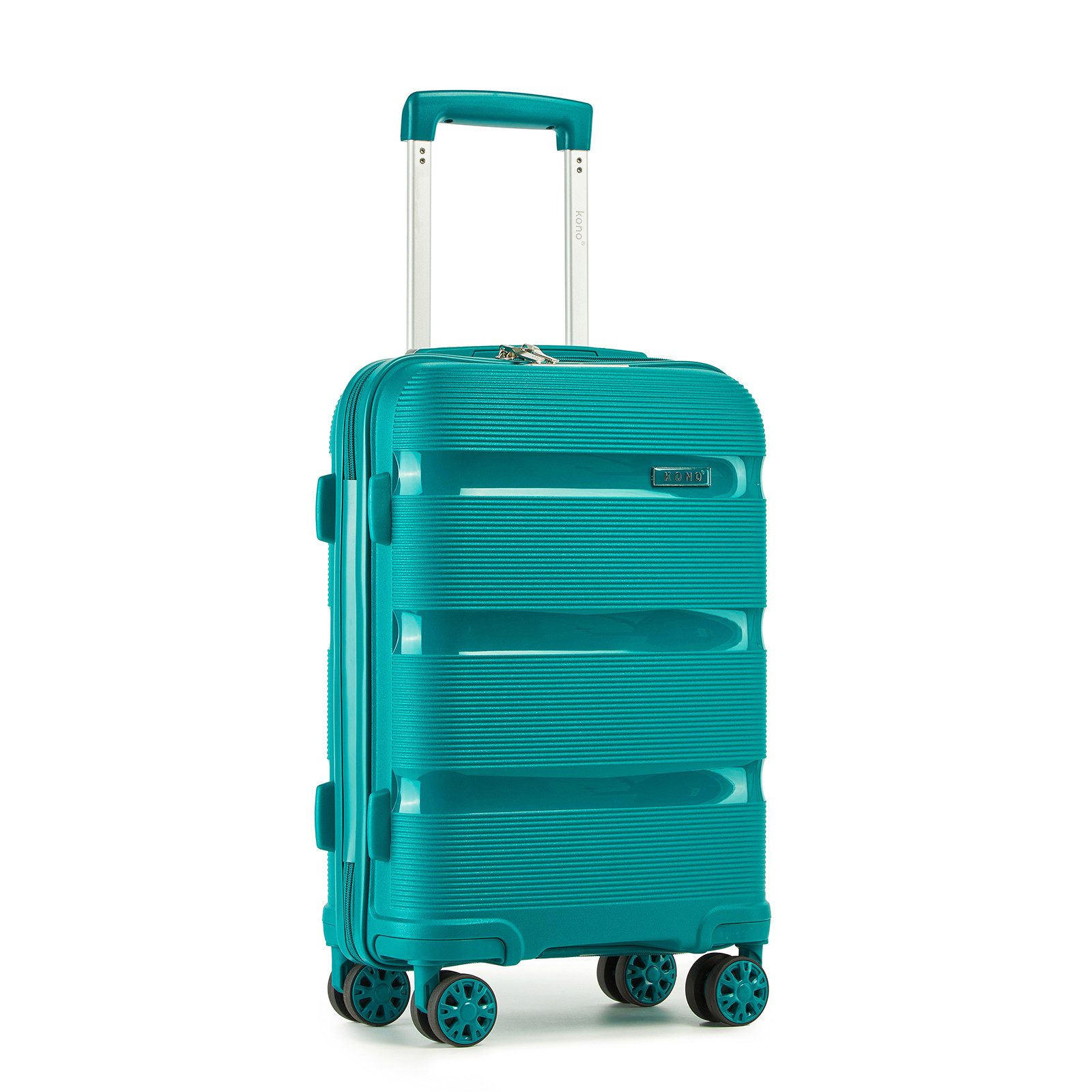 KONO Koffer Leichter PP-Reisekoffer mit 4 multidirektionalen Rollen & TSA-S günstig online kaufen