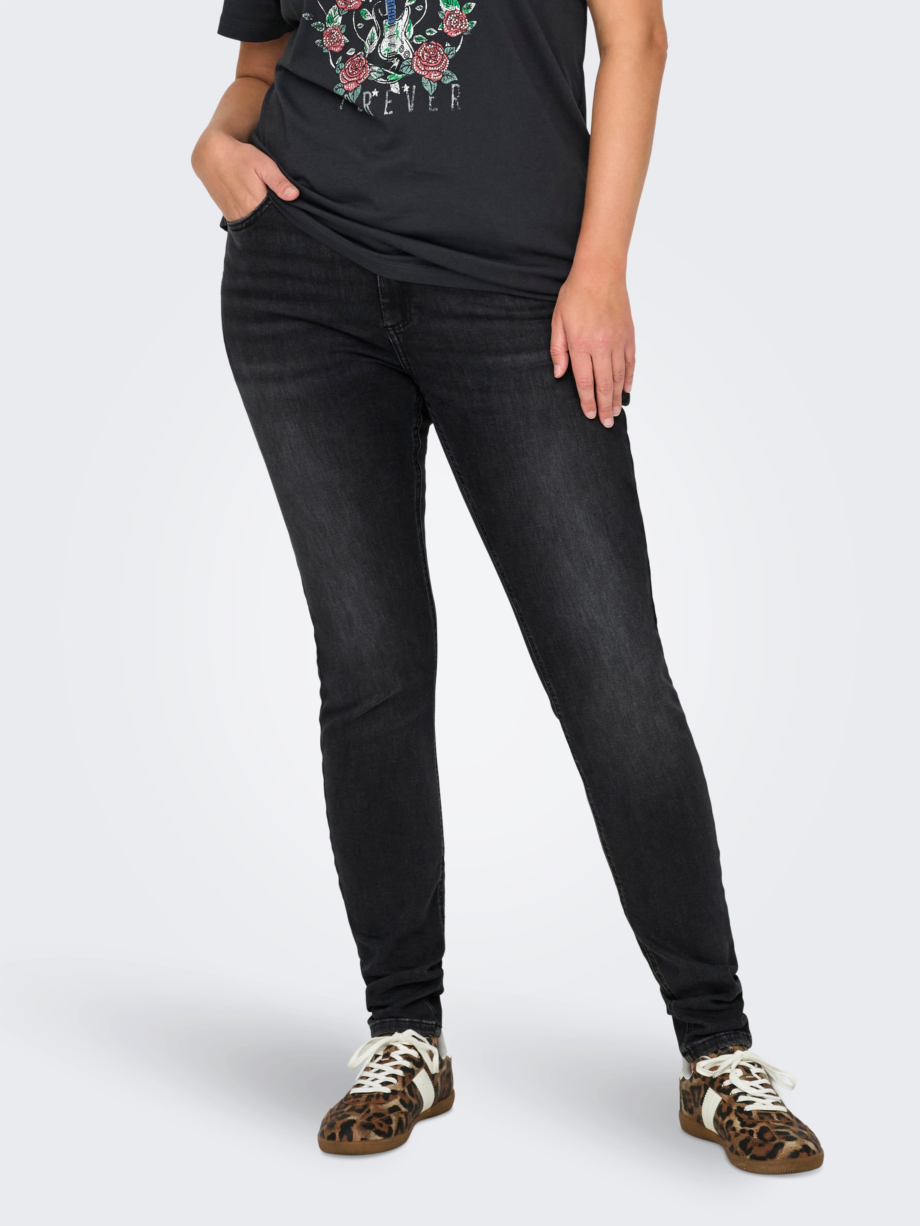 ONLY CARMAKOMA Skinny-fit-Jeans CARWILLY REG SKINNY DNM CRO224 NOOS