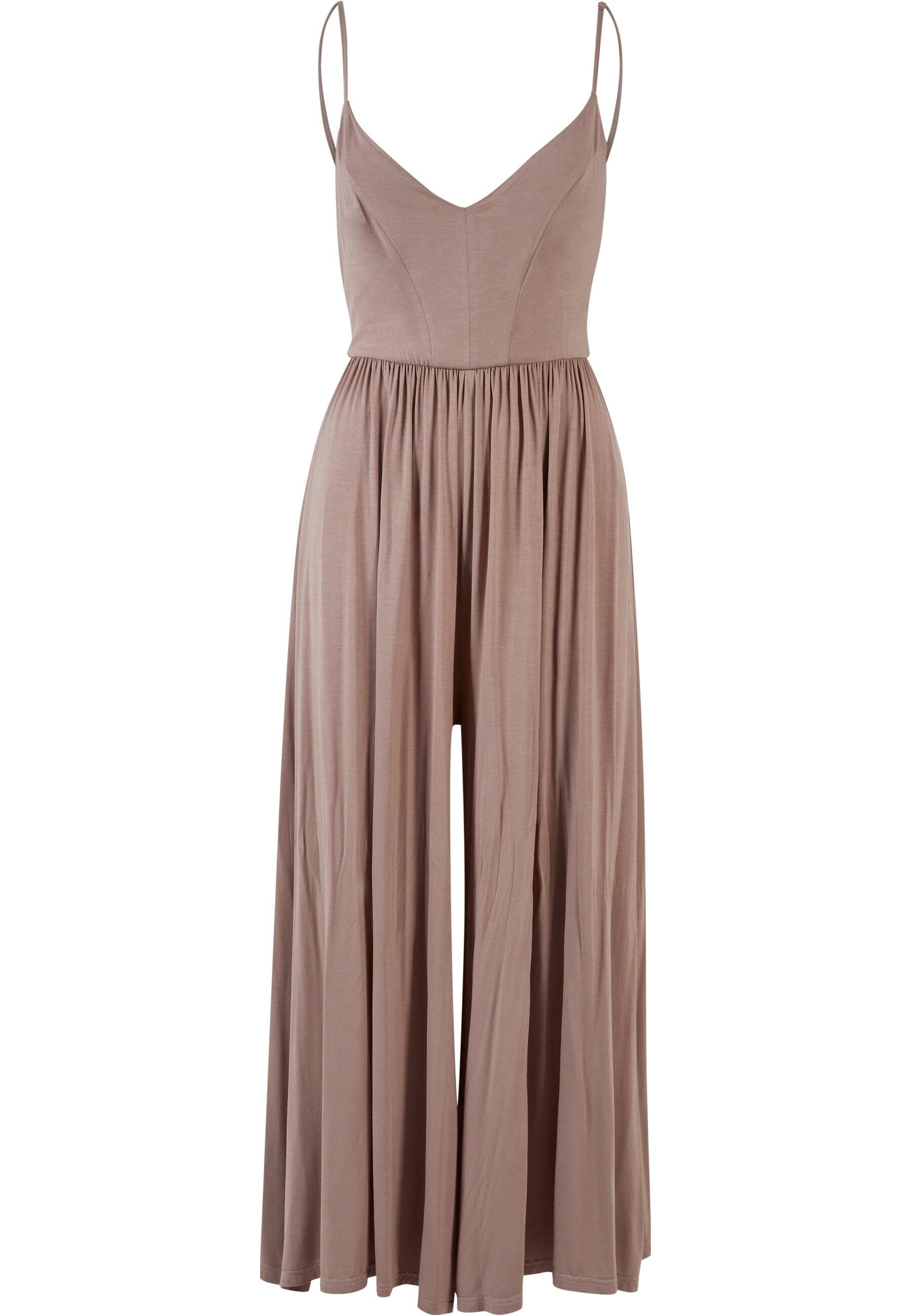 URBAN CLASSICS Jumpsuit Urban Classics Damen Ladies Modal Spaghetti Jumpsuit (1-tlg)