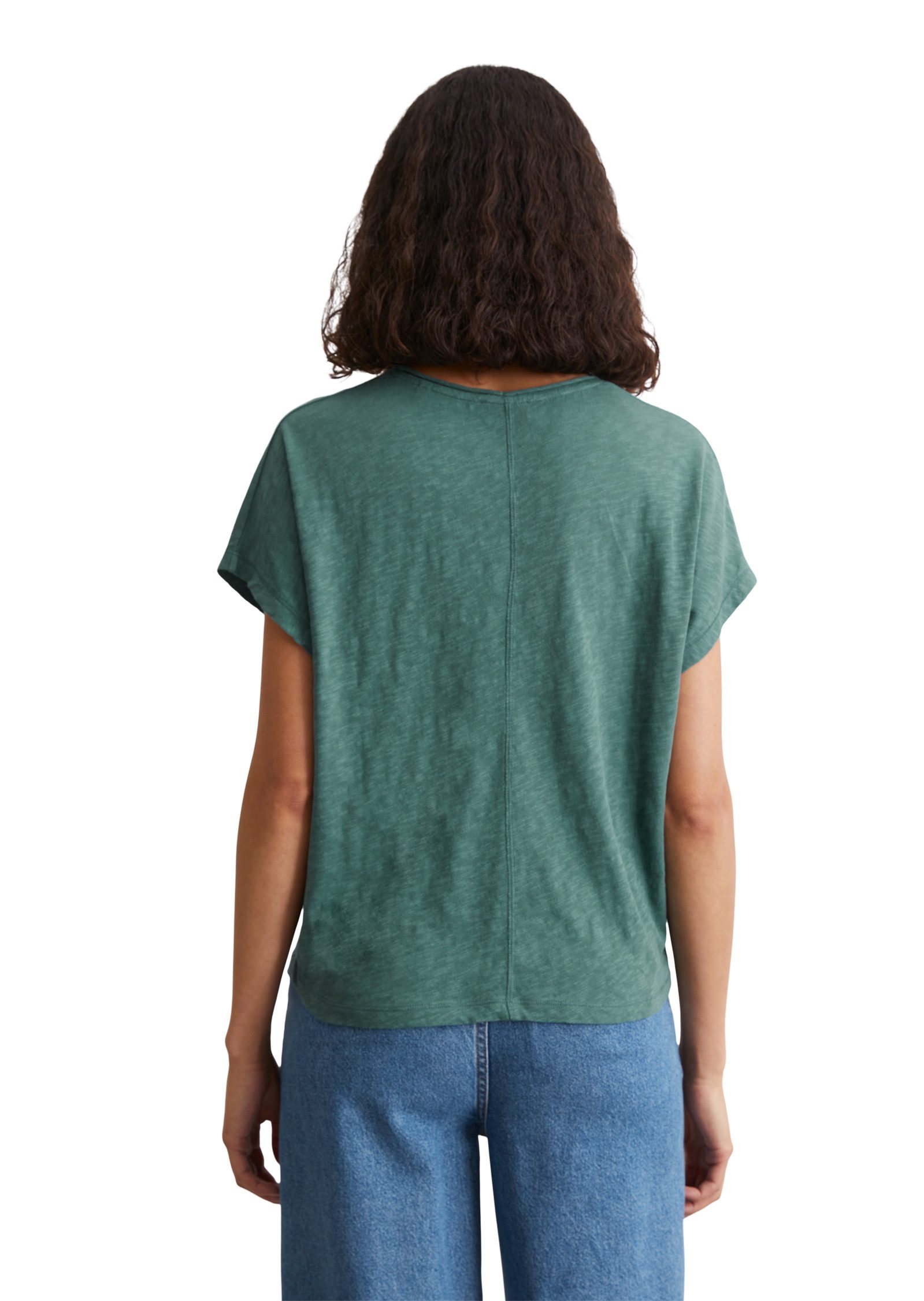 Marc O'Polo T-Shirt mit V-Ausschnitt günstig online kaufen